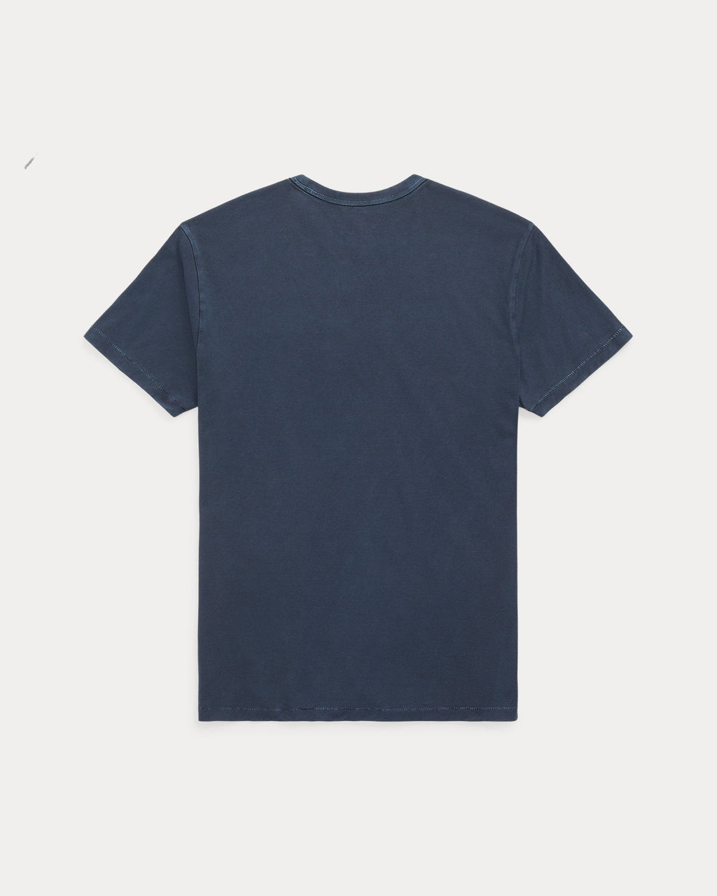 Garment-Dyed Crewneck T-Shirt - Navy