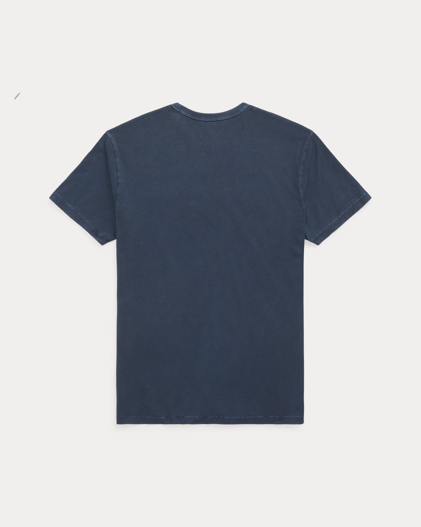 Garment-Dyed Crewneck T-Shirt - Navy