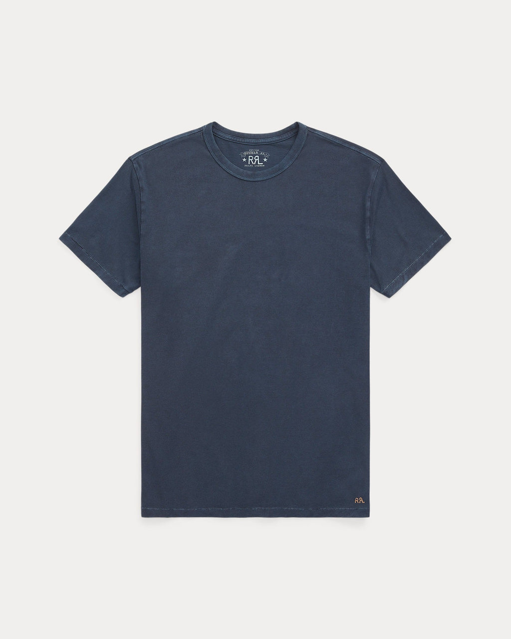 Garment-Dyed Crewneck T-Shirt - Navy