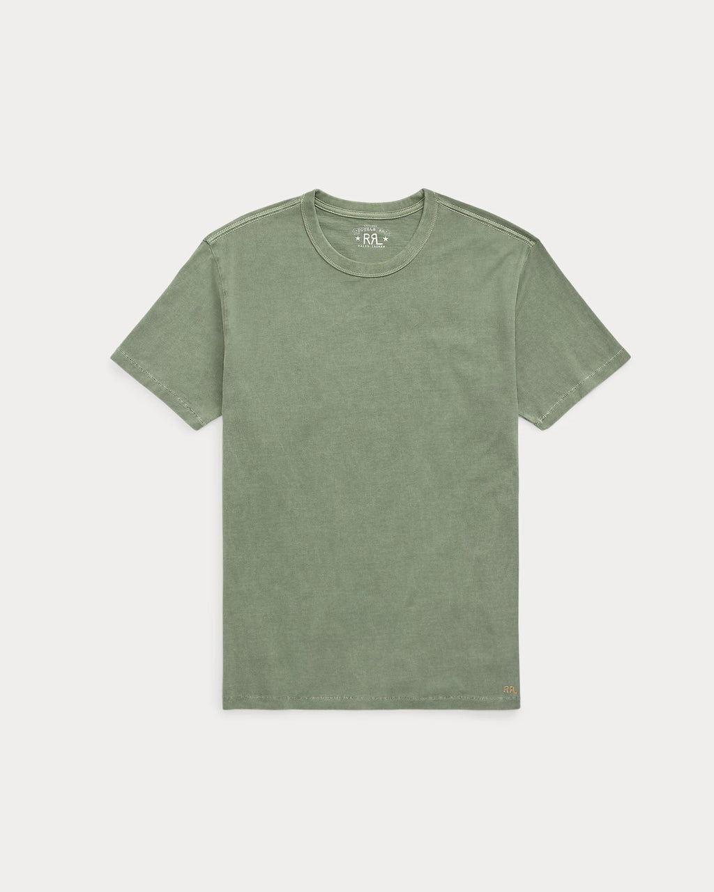 Garment-Dyed Crewneck T-Shirt - Sage