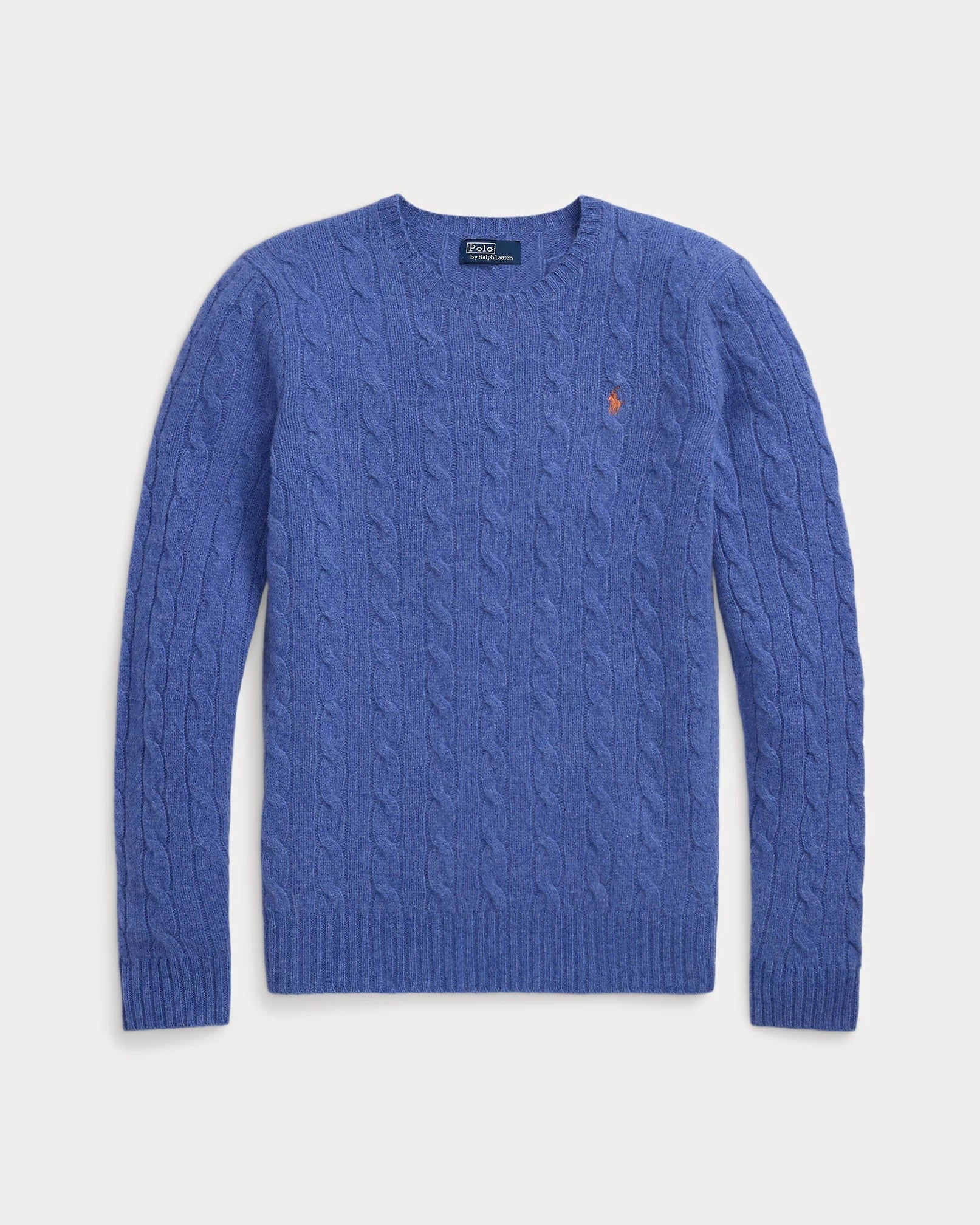 Cable-Knit Wool-Cashmere Sweater - Blue