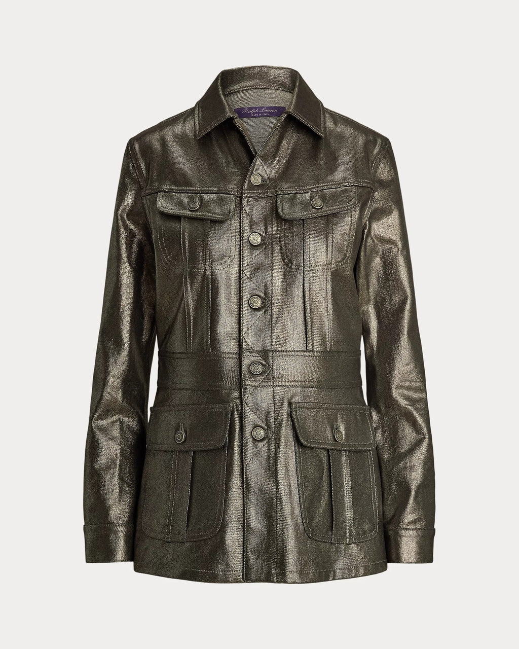 Bacall Foiled Denim Field Jacket