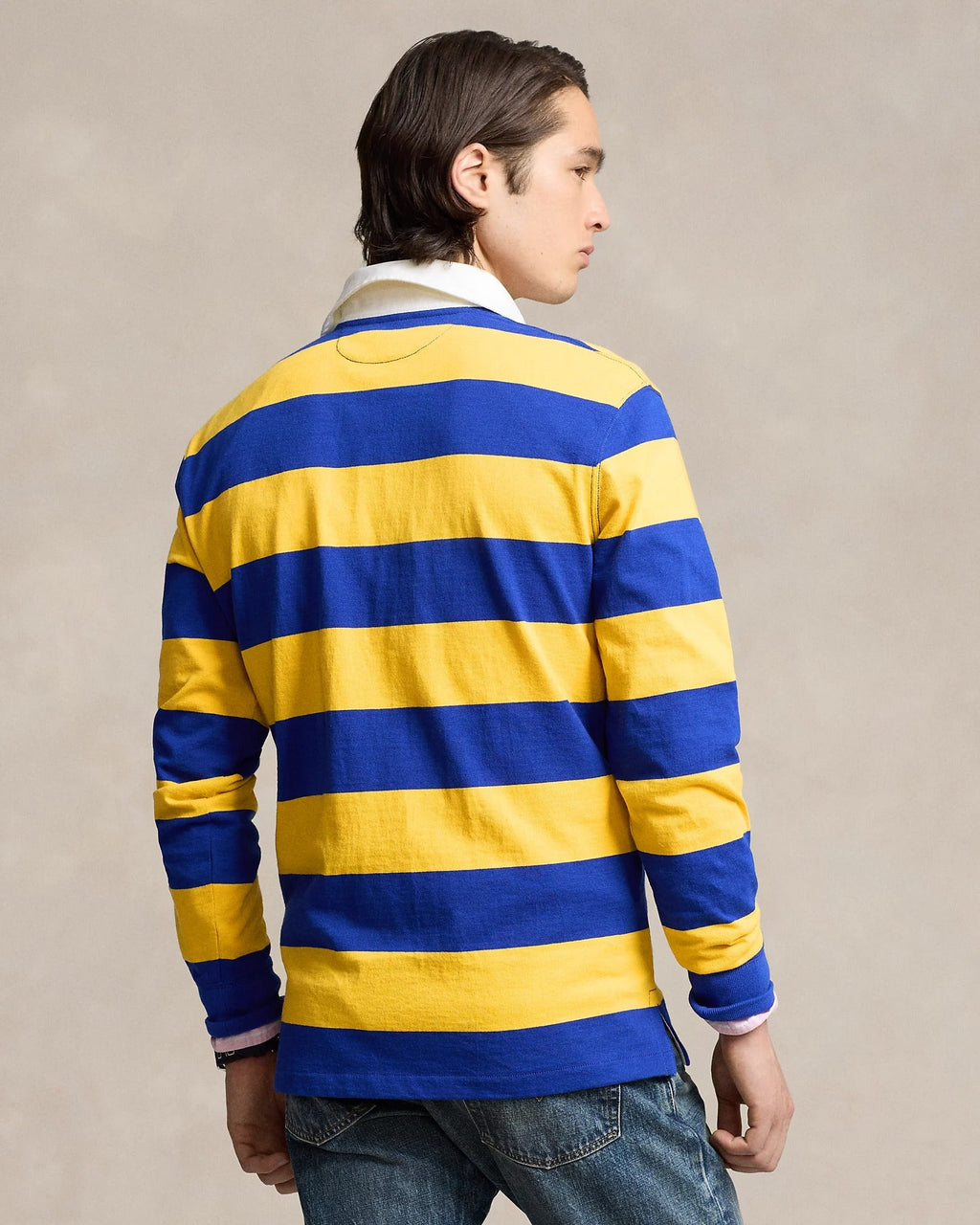 The Iconic Rugby Shirt - Blue Yellow