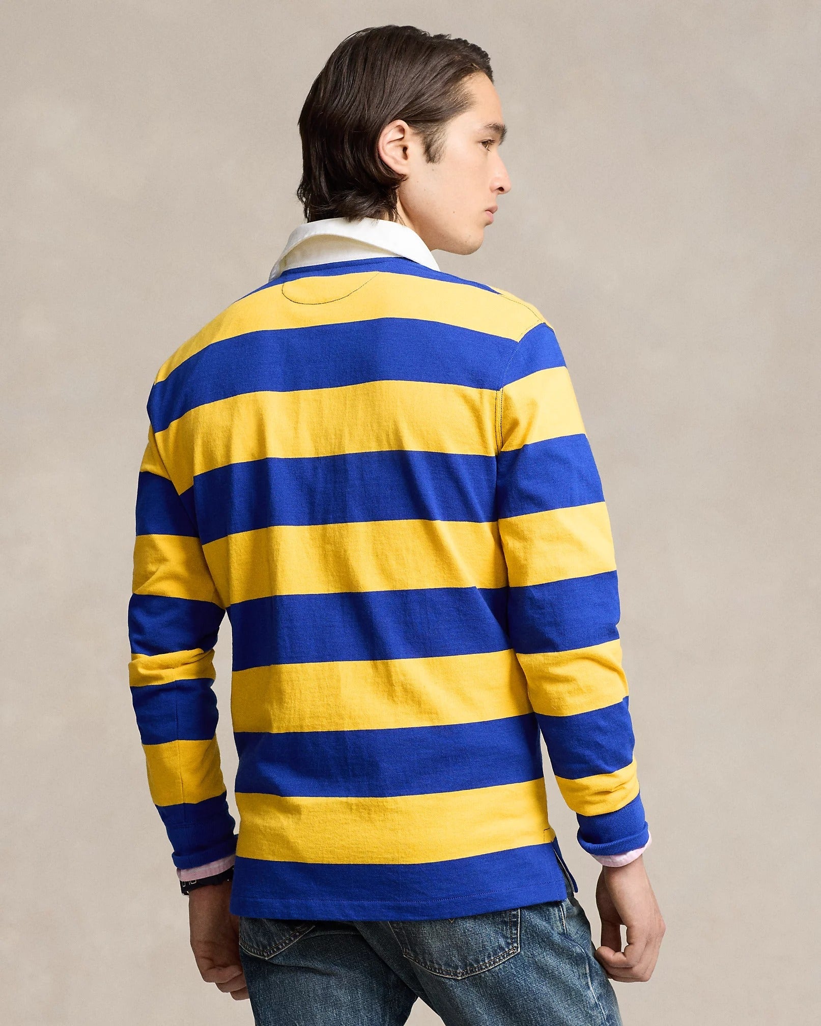 The Iconic Rugby Shirt - Blue Yellow