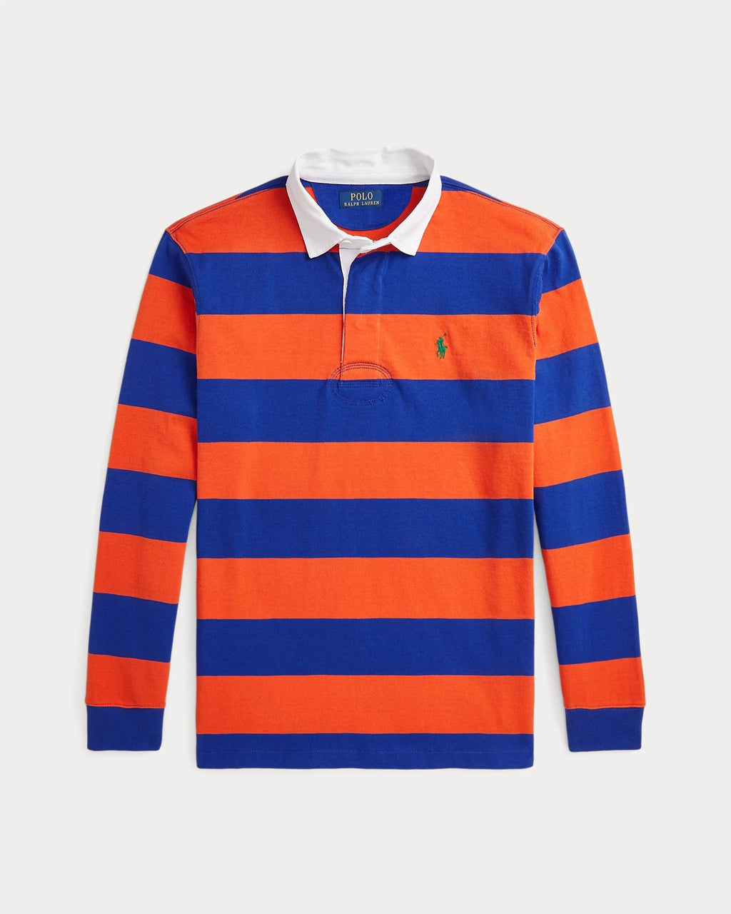 The Iconic Rugby Shirt - Blue Orange