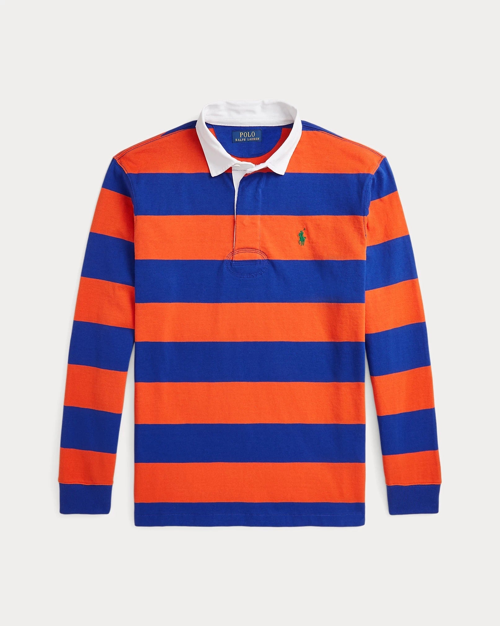 The Iconic Rugby Shirt - Blue Orange