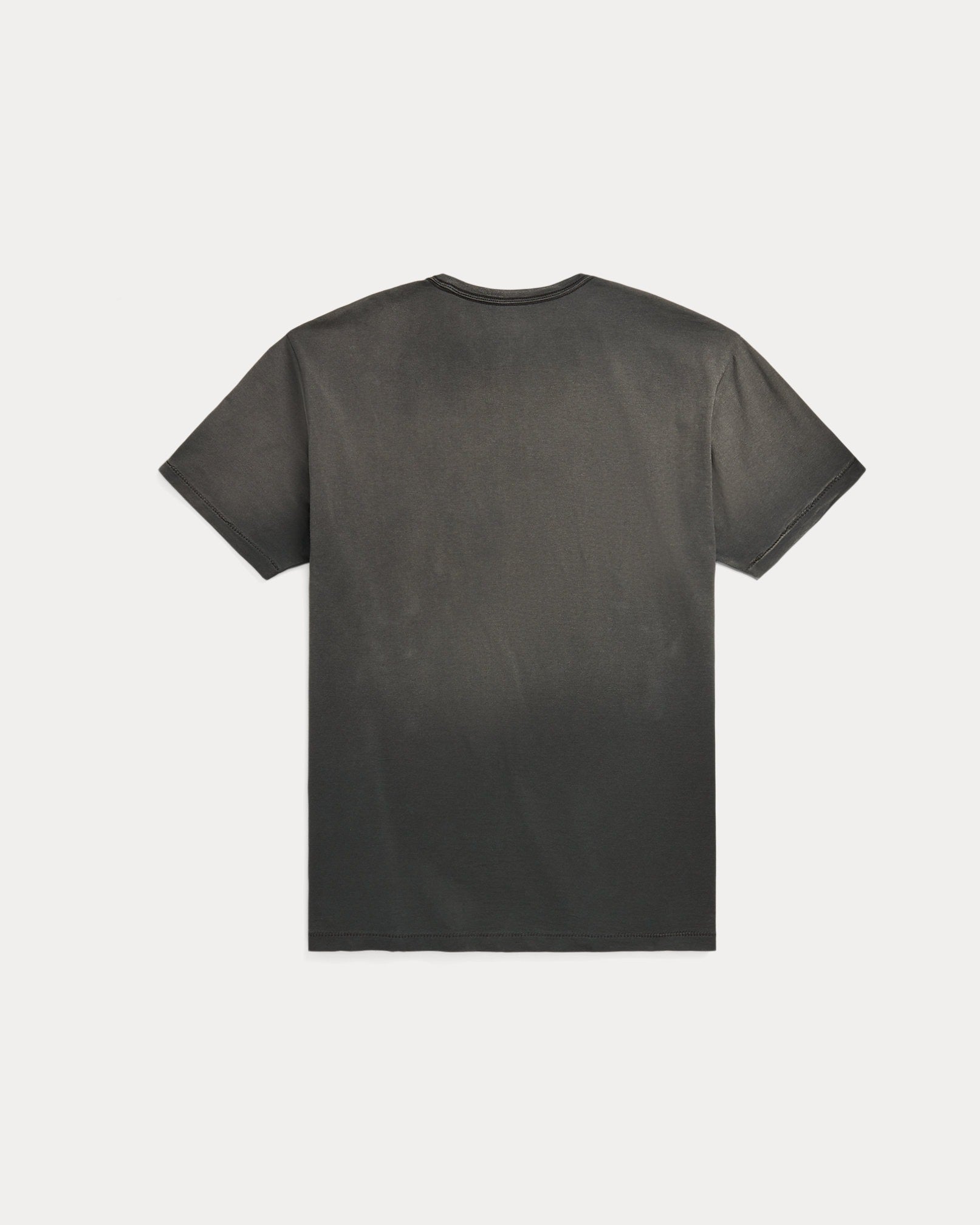 Garment-Dyed Crewneck T-Shirt - Charcoal