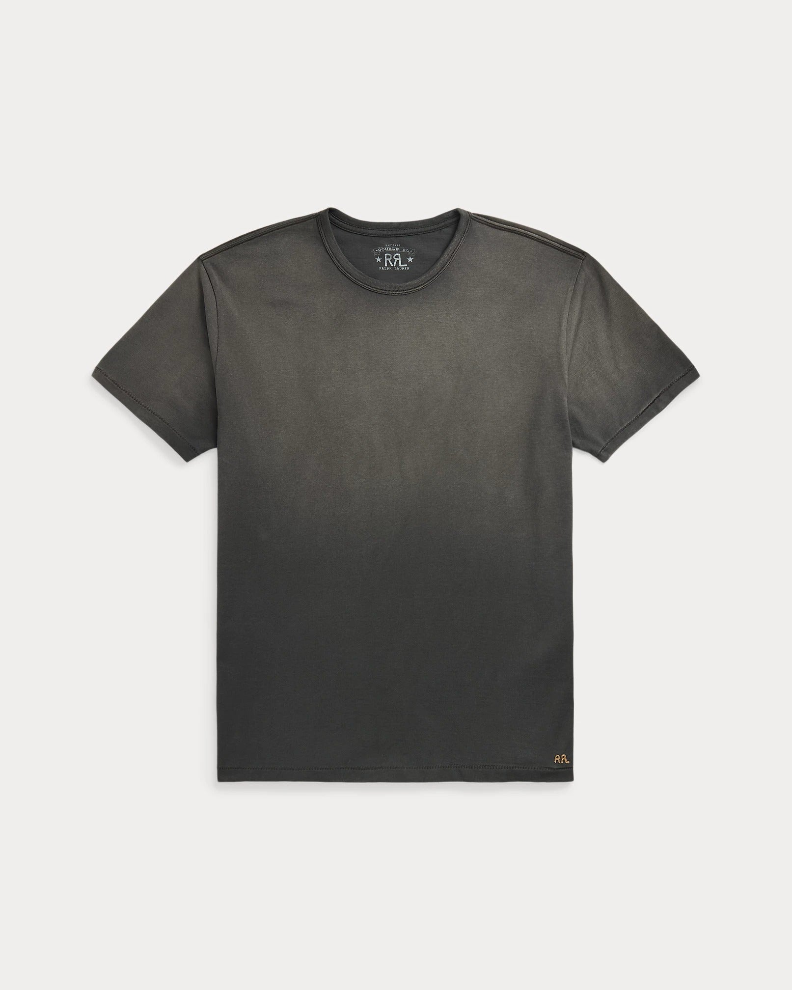 Garment-Dyed Crewneck T-Shirt - Charcoal
