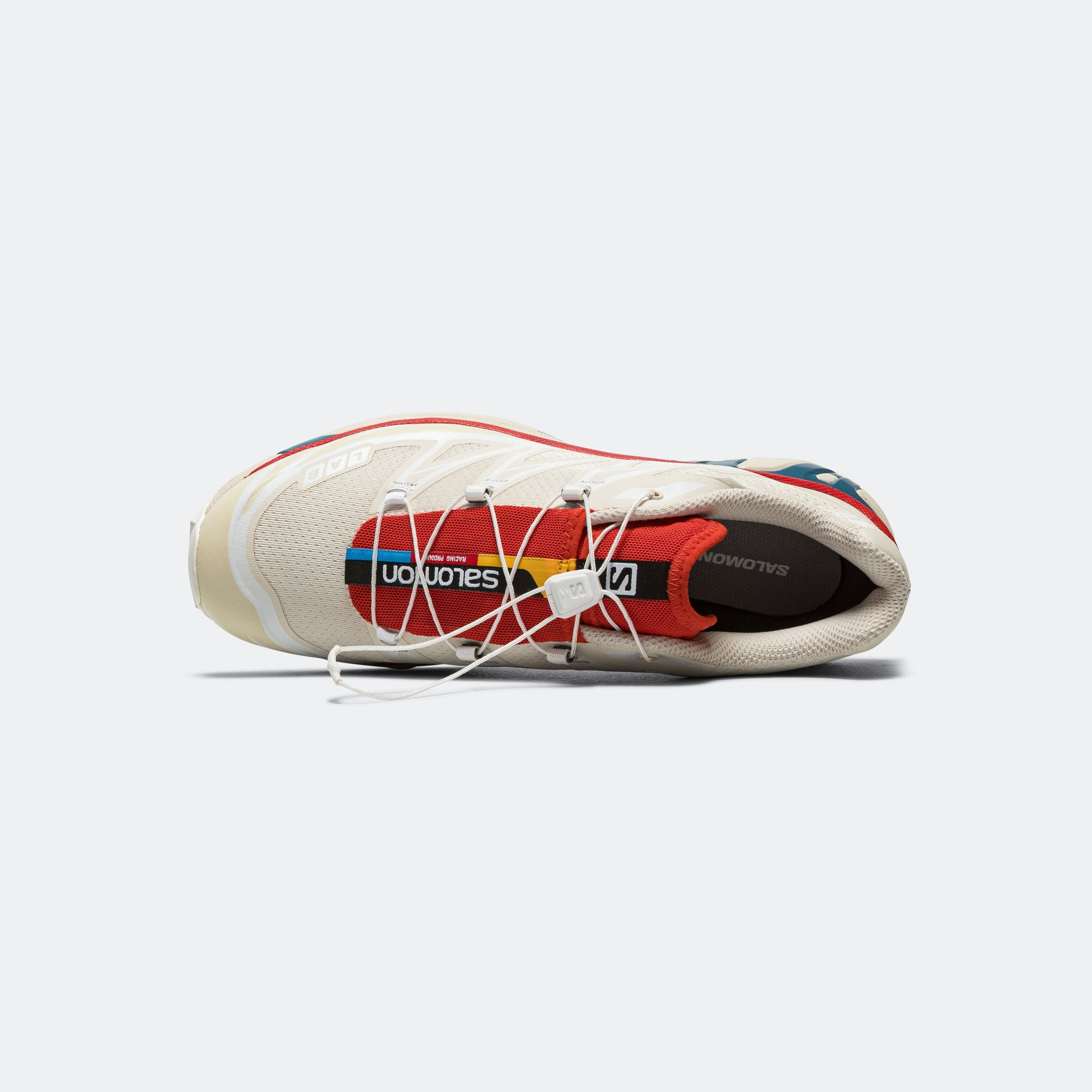 XT-6 - Almond Milk/Bleached Sand-Aurora Red