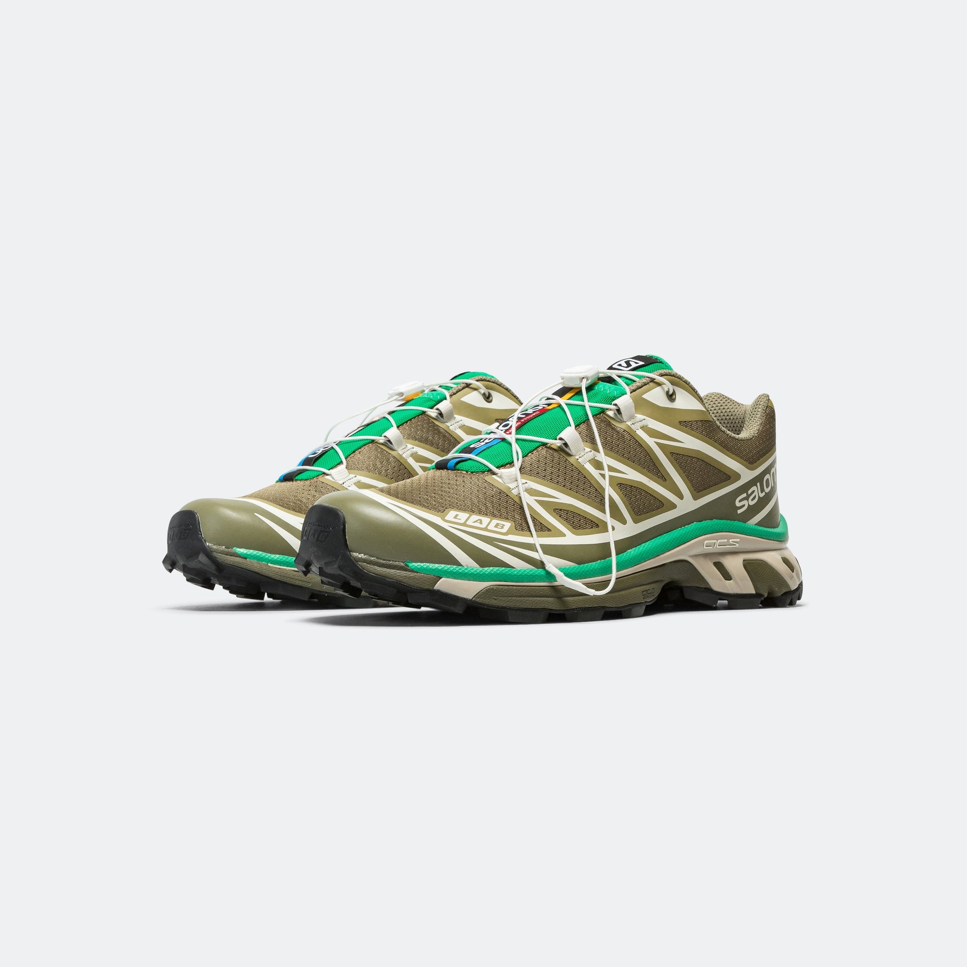 XT-6 - Dried Herb/Deep Lichen-Bright Green