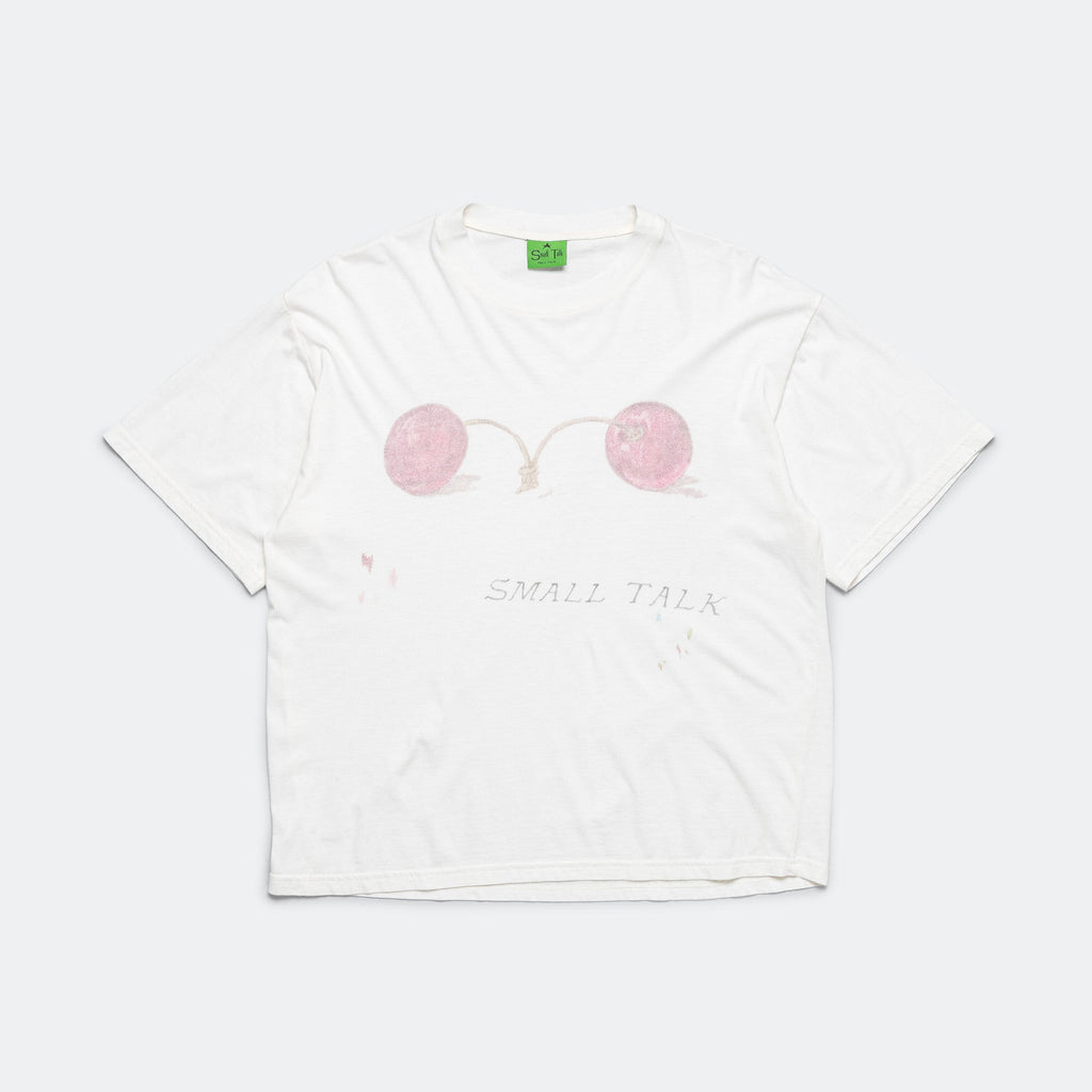 Cherries Tee - White