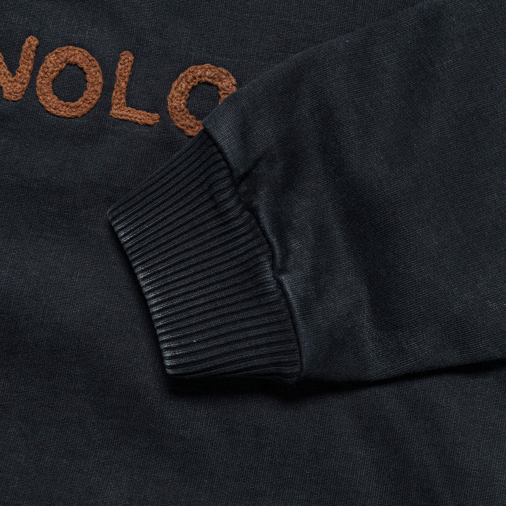 Geo Pullover - Faded Black