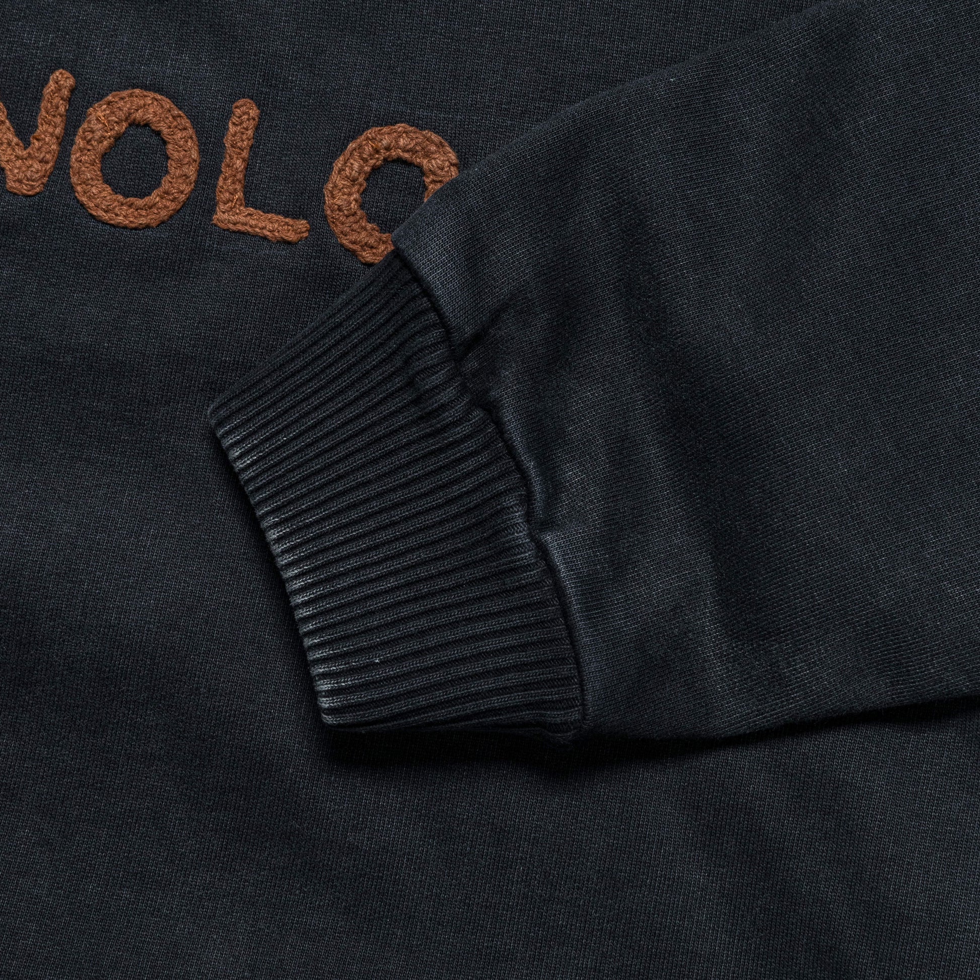 Geo Pullover - Faded Black