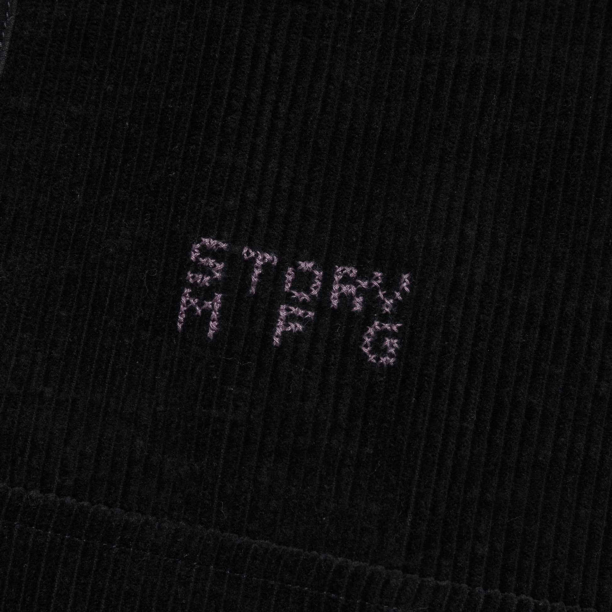 Polite Pullover - Black Corduroy