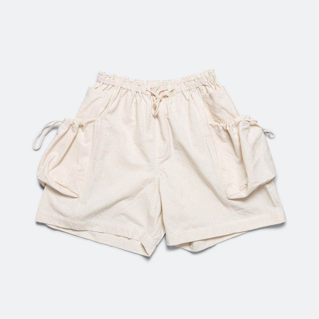 Salt Shorts - Ecru Slub
