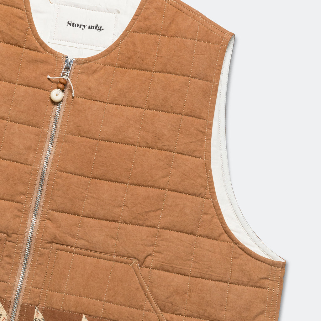 Saturn Vest - Brown Lightning