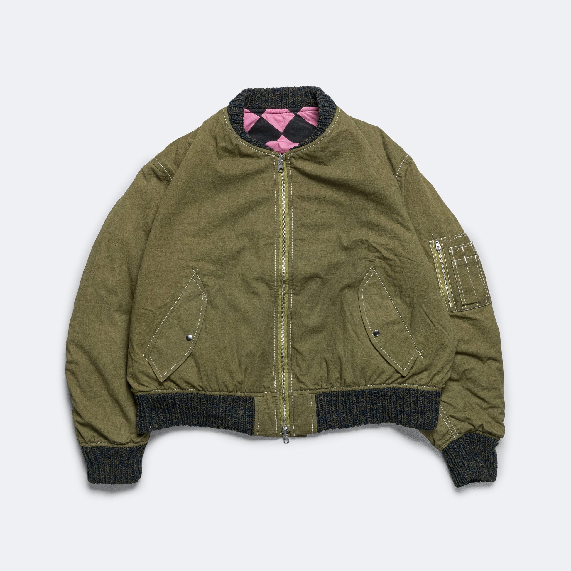 Seed Bomber - Olive Wonky-Wear
