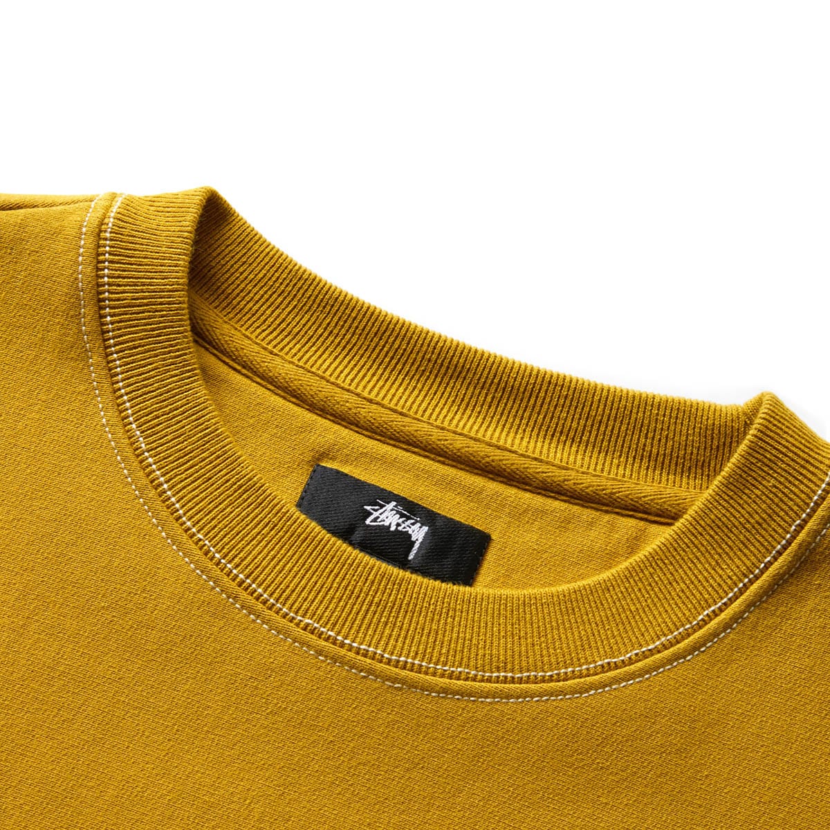 CONTRAST STITCH LABEL CREW