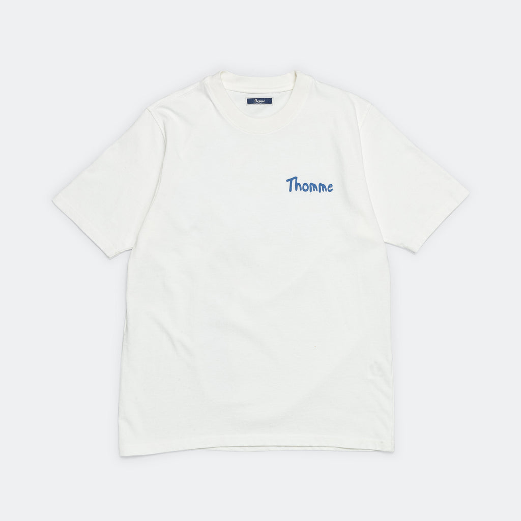 Ghosty T-Shirt - White/Navy-Pink
