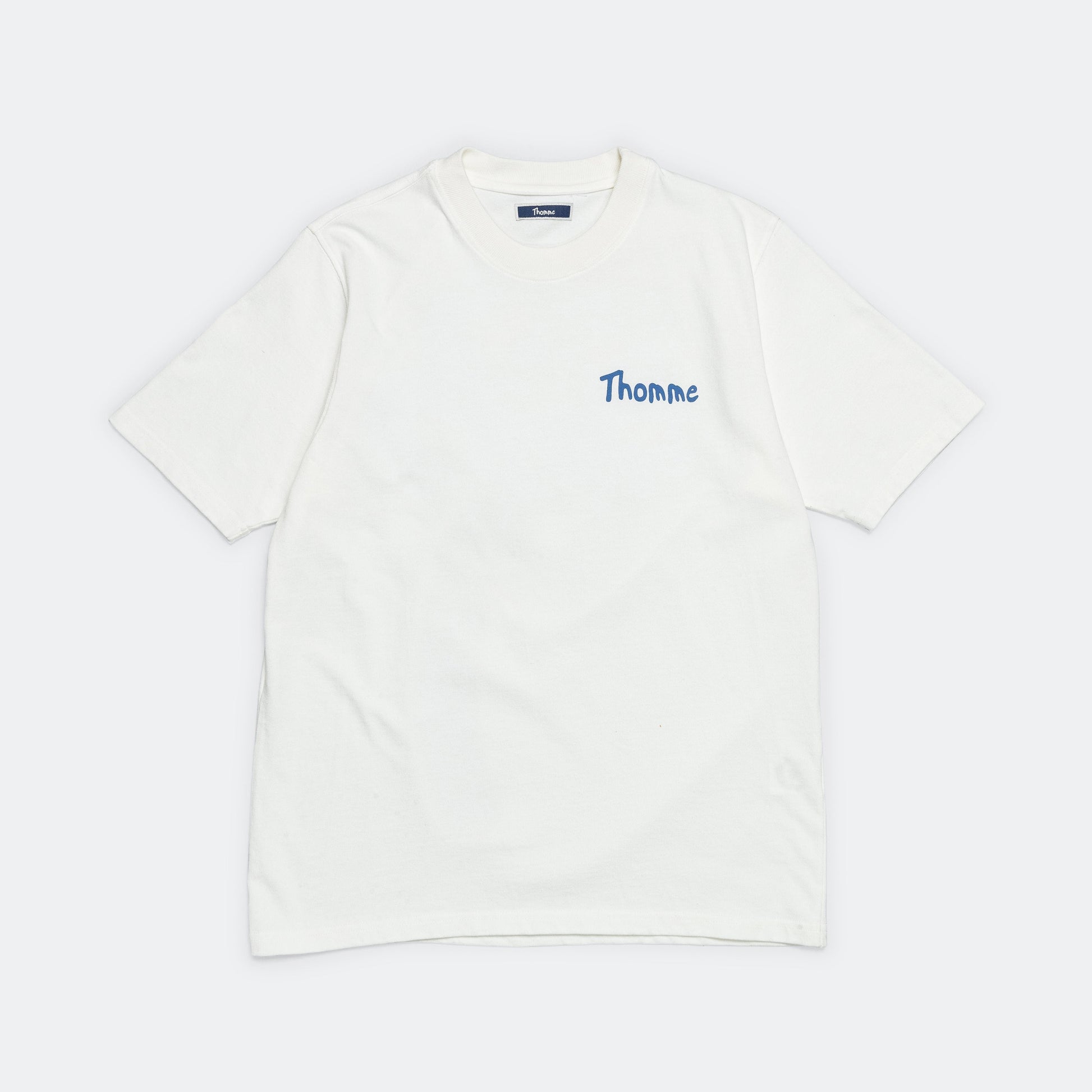 Ghosty T-Shirt - White/Navy-Pink