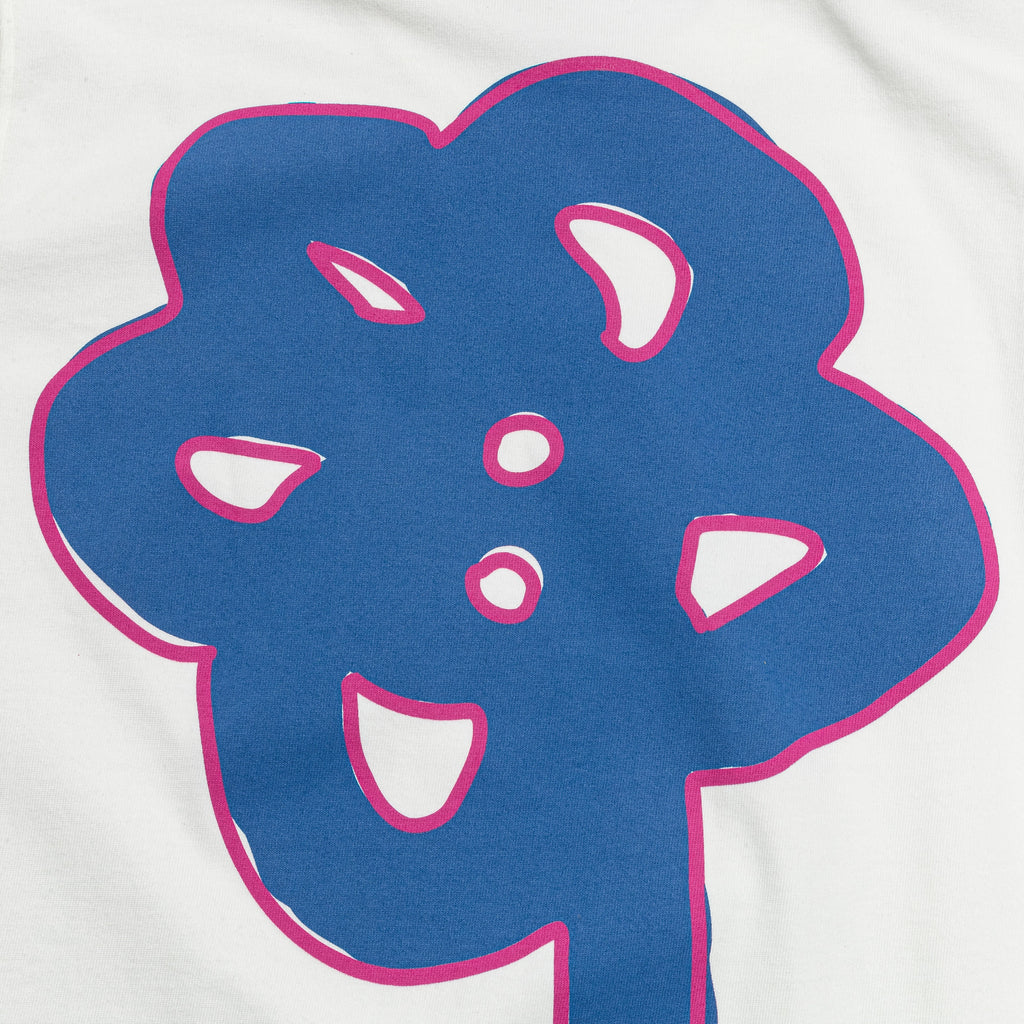 Ghosty T-Shirt - White/Navy-Pink