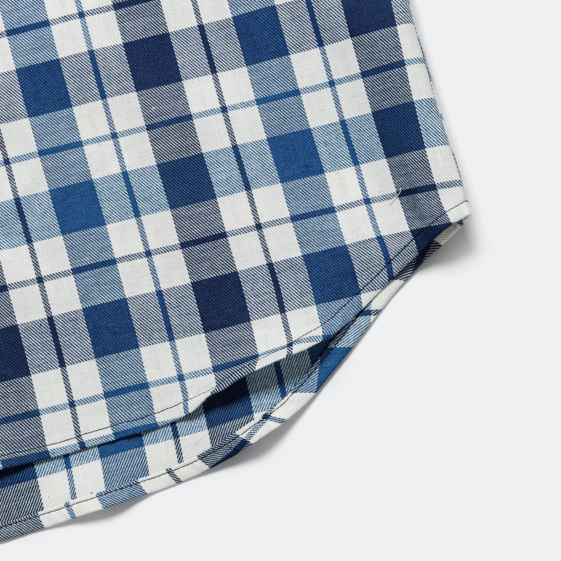 Relaxed Shirt - Blue Plaid