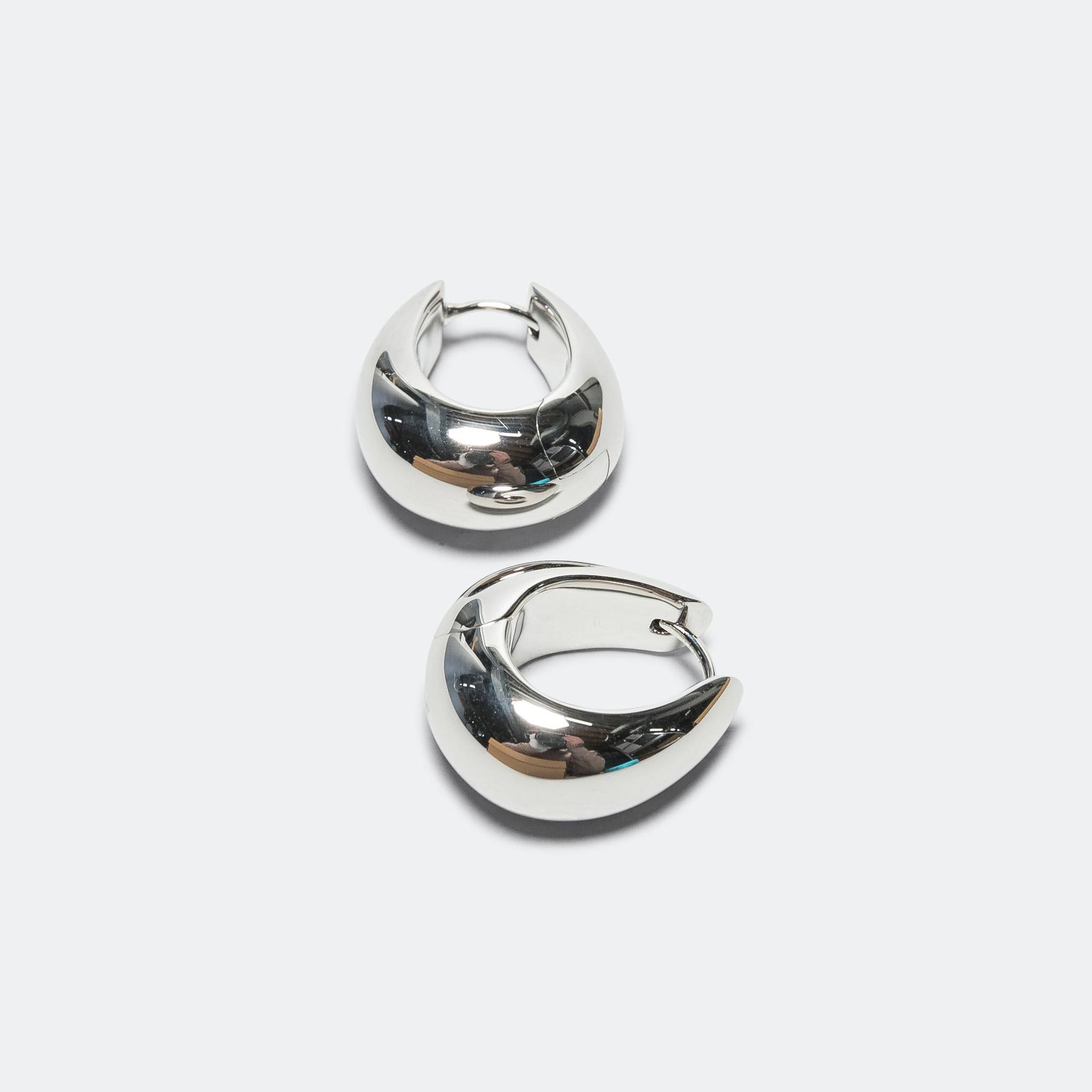 Ice Hoops Medium - 925 Silver