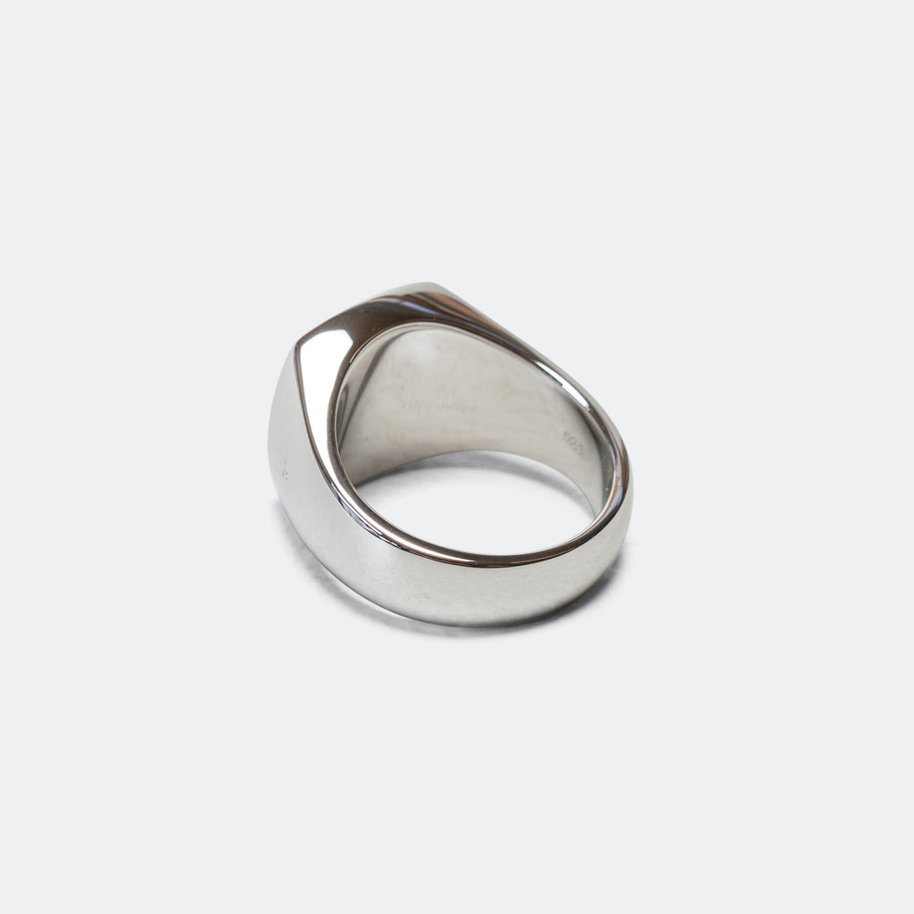 Cushion Ring - Black Molecule