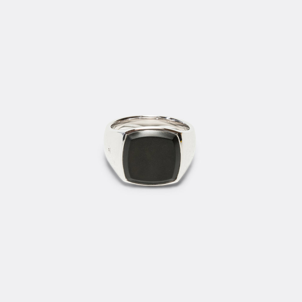 Cushion Ring - Black Onyx
