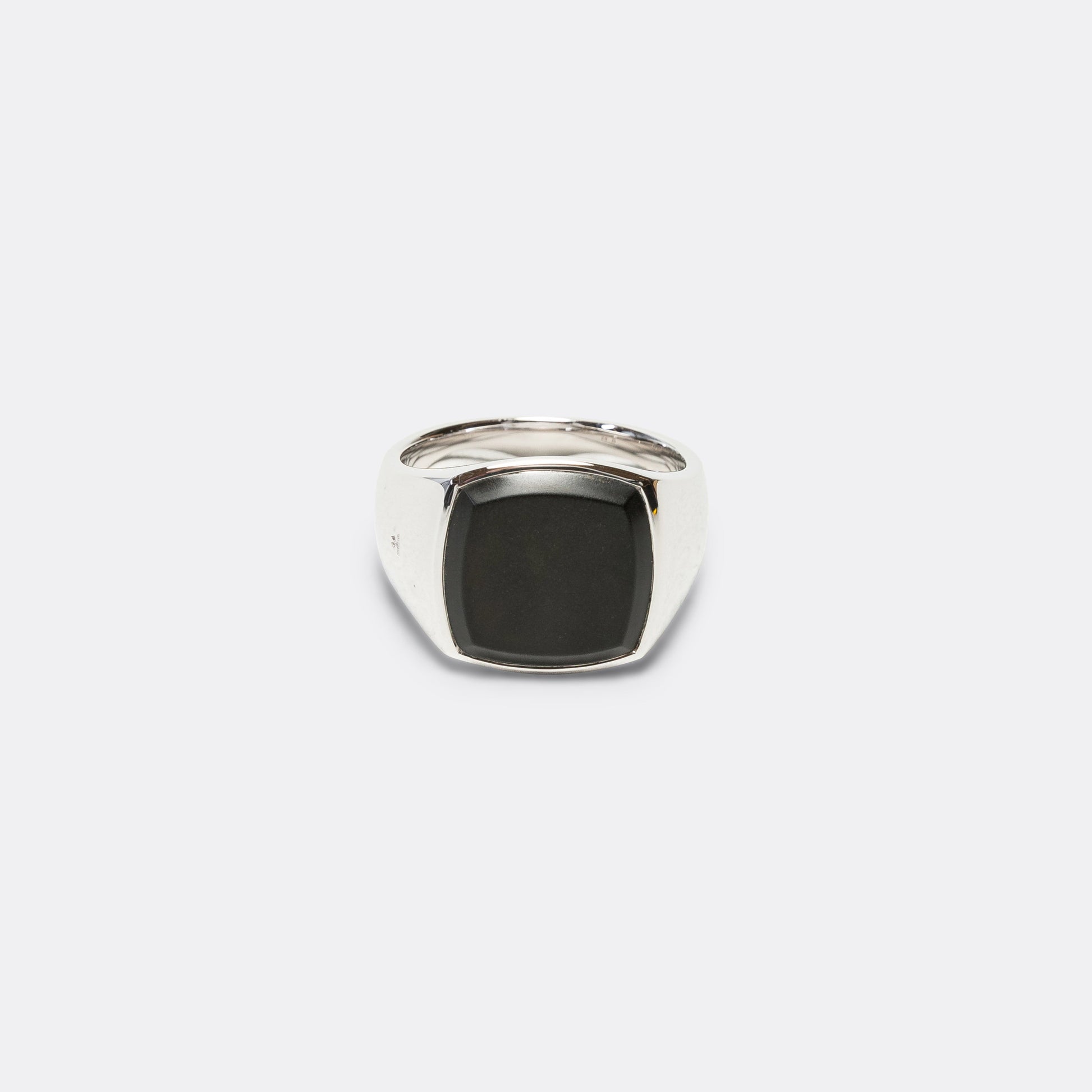 Cushion Ring - Black Onyx