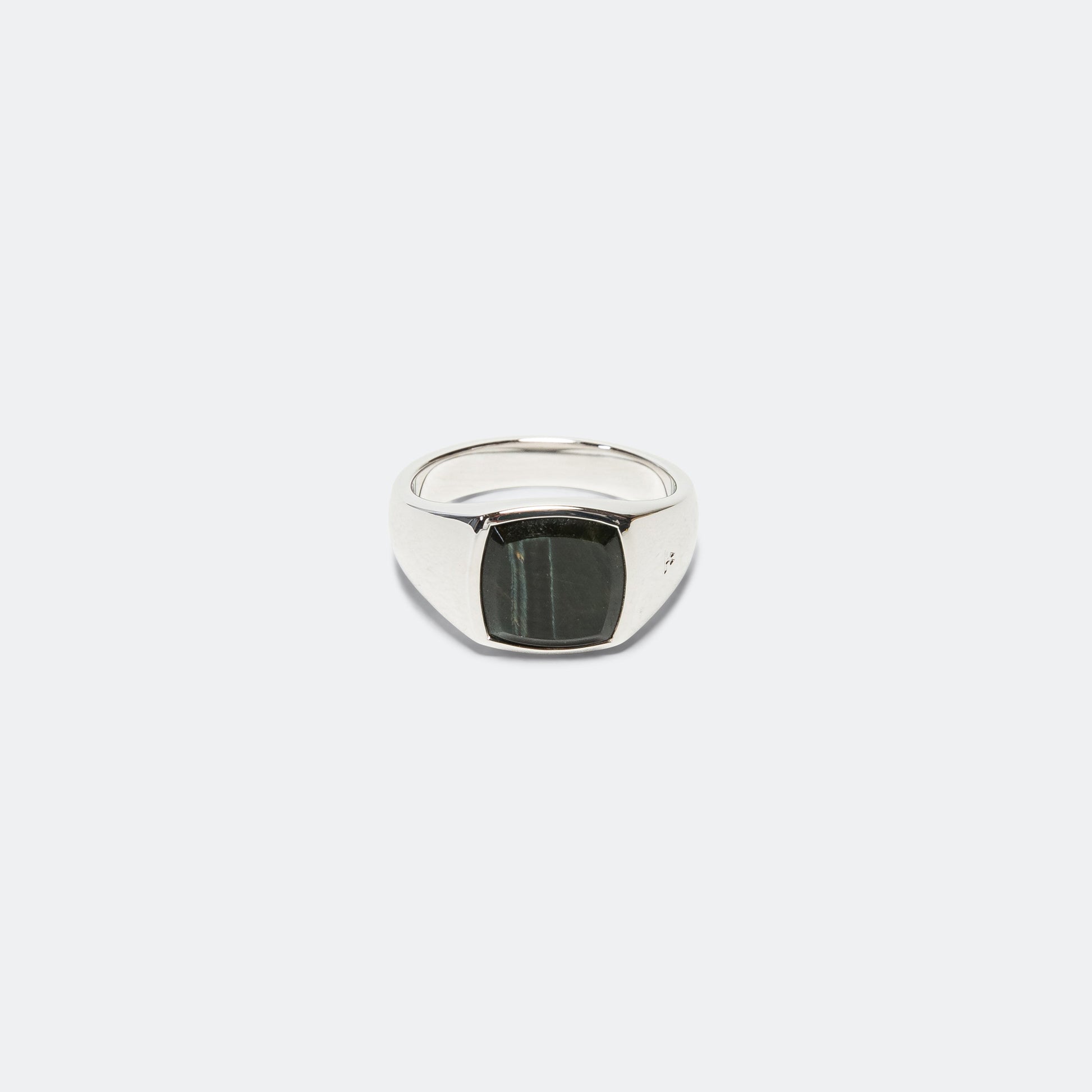 Kay Ring Blue Hawk Eye - 925 Silver