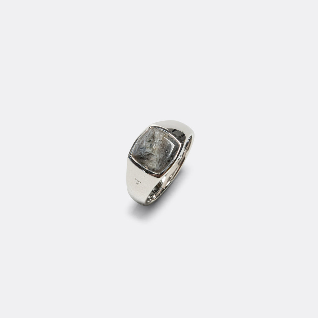 Kay Ring Larvikite - 925 Silver