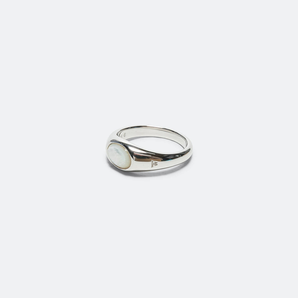 Joe Ring - White Mother of Pearl/925 Silver