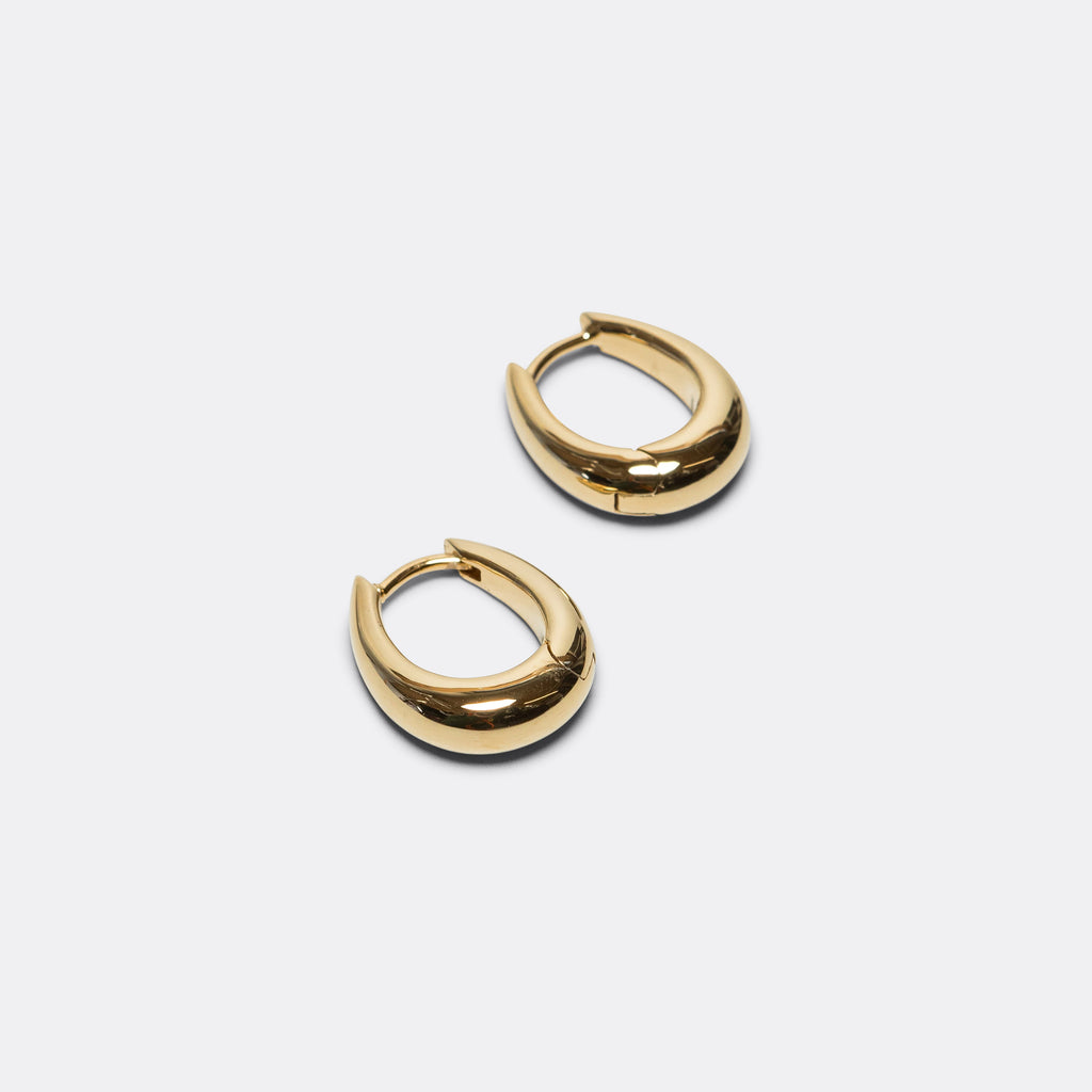 Liz Hoops Gold - 925 Silver/18K Gold