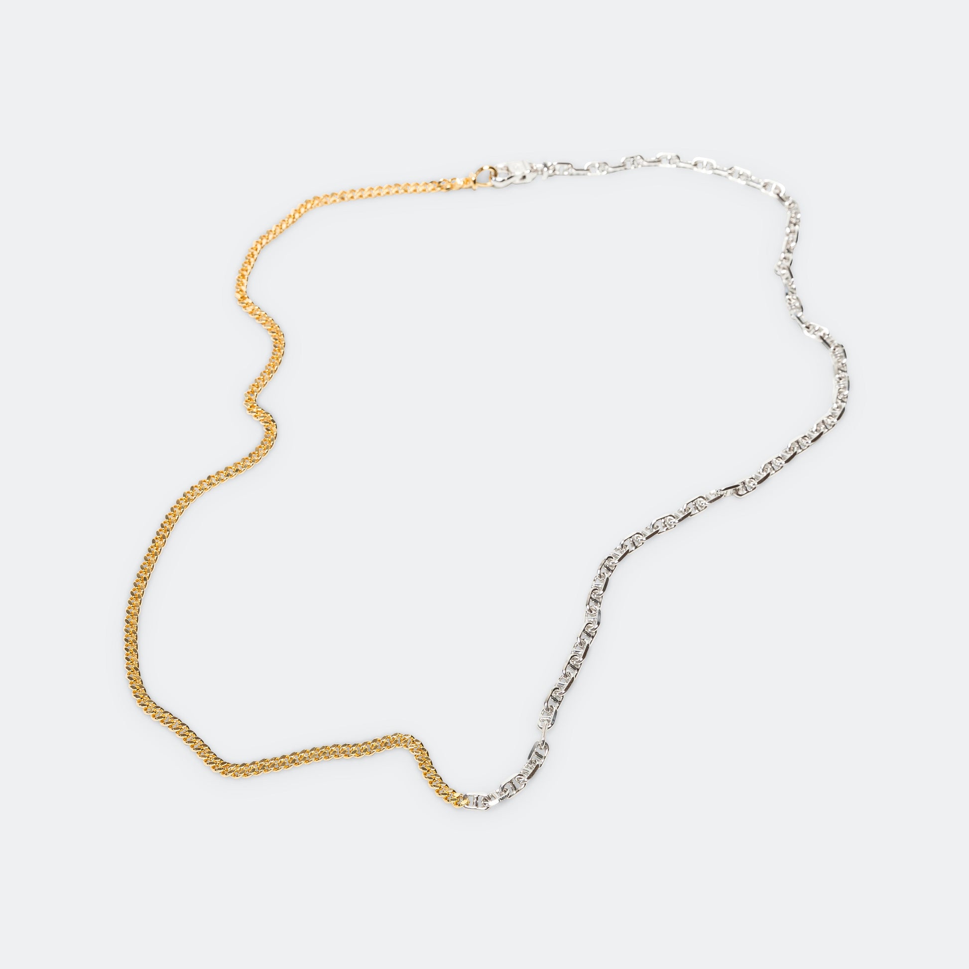 Rue Chain Duo - 925 Silver/18K Gold