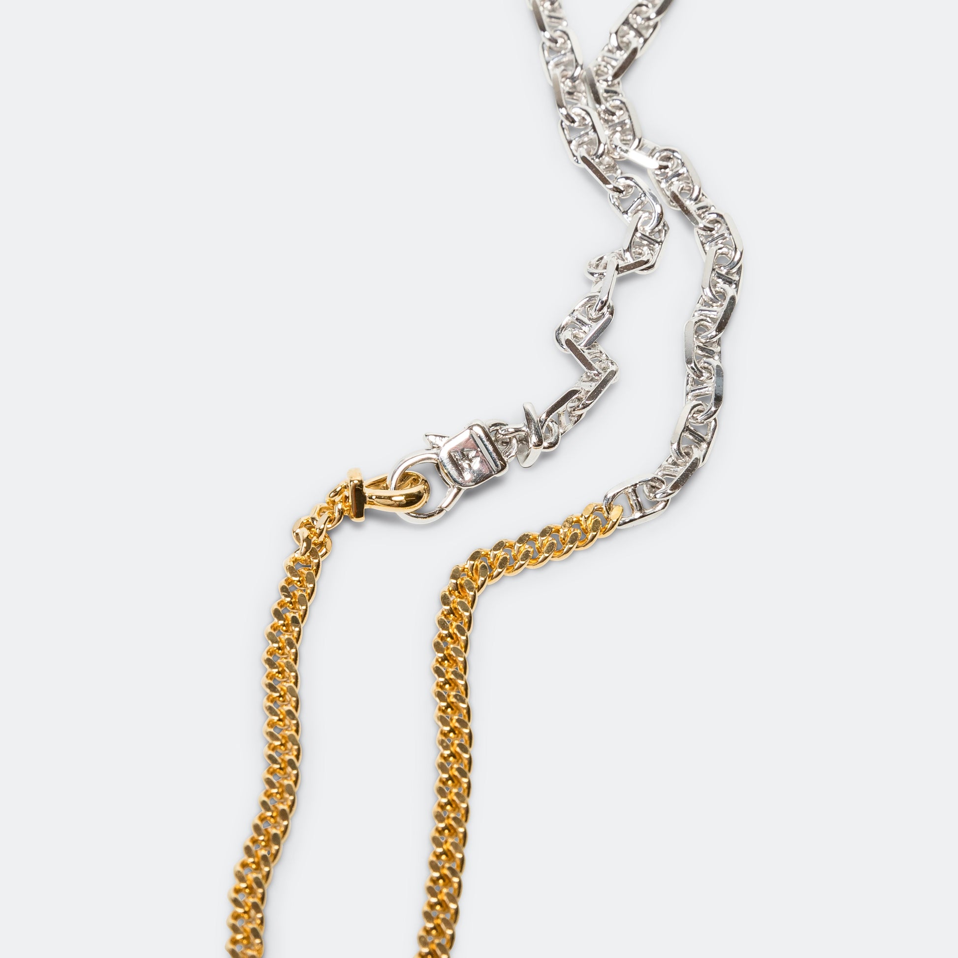 Rue Chain Duo - 925 Silver/18K Gold