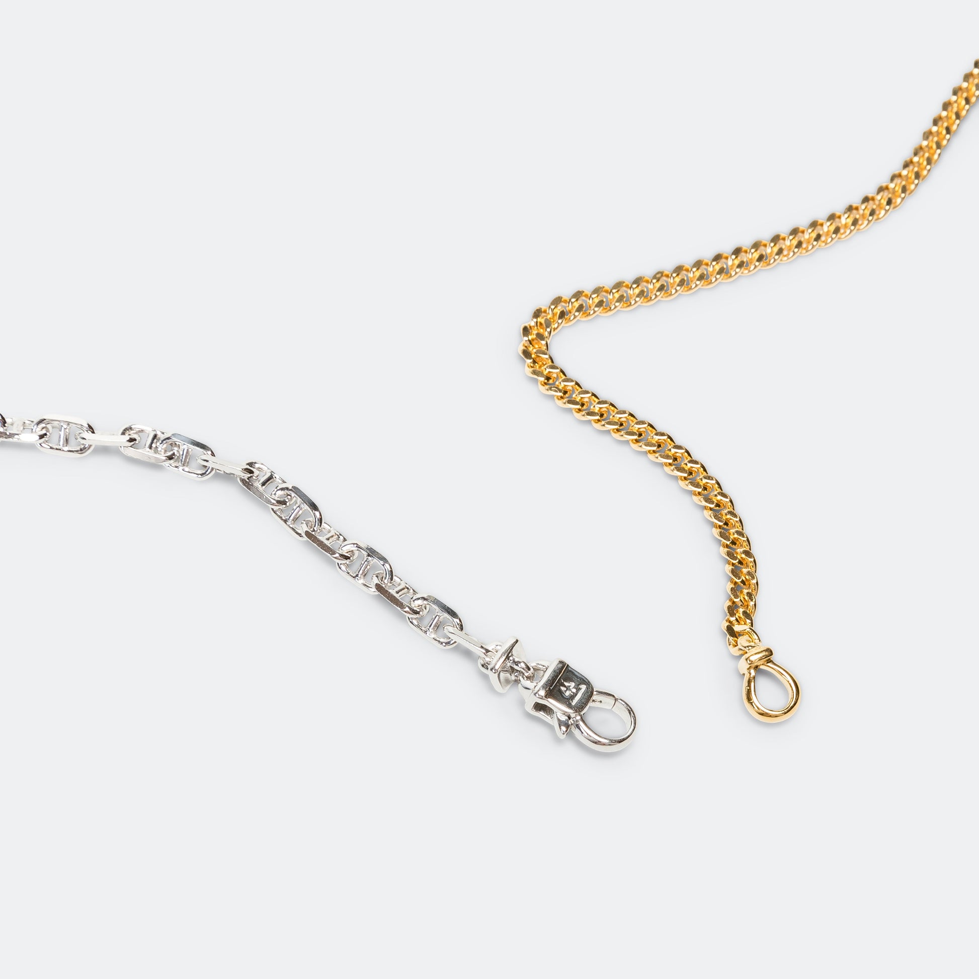 Rue Chain Duo - 925 Silver/18K Gold