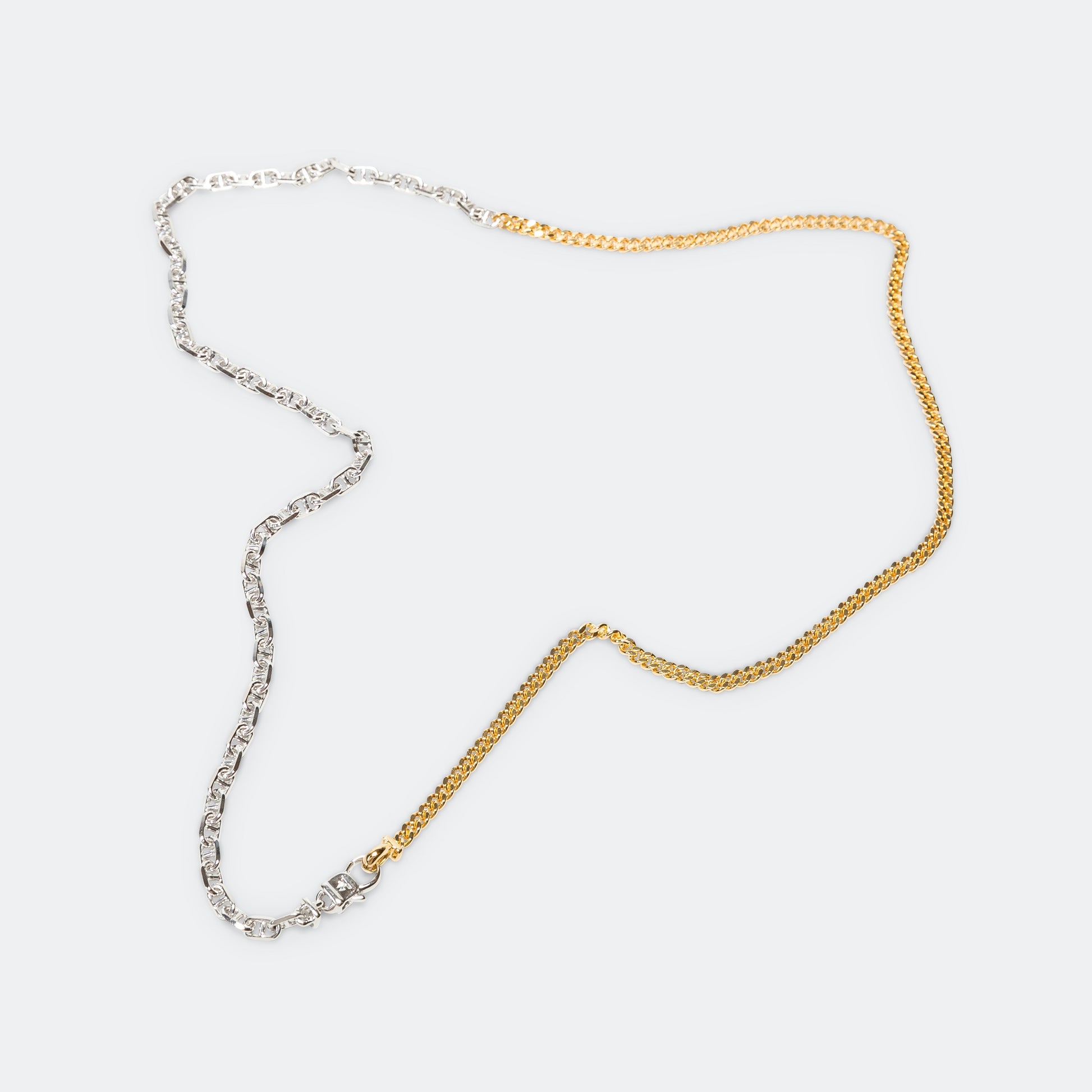 Rue Chain Duo - 925 Silver/18K Gold