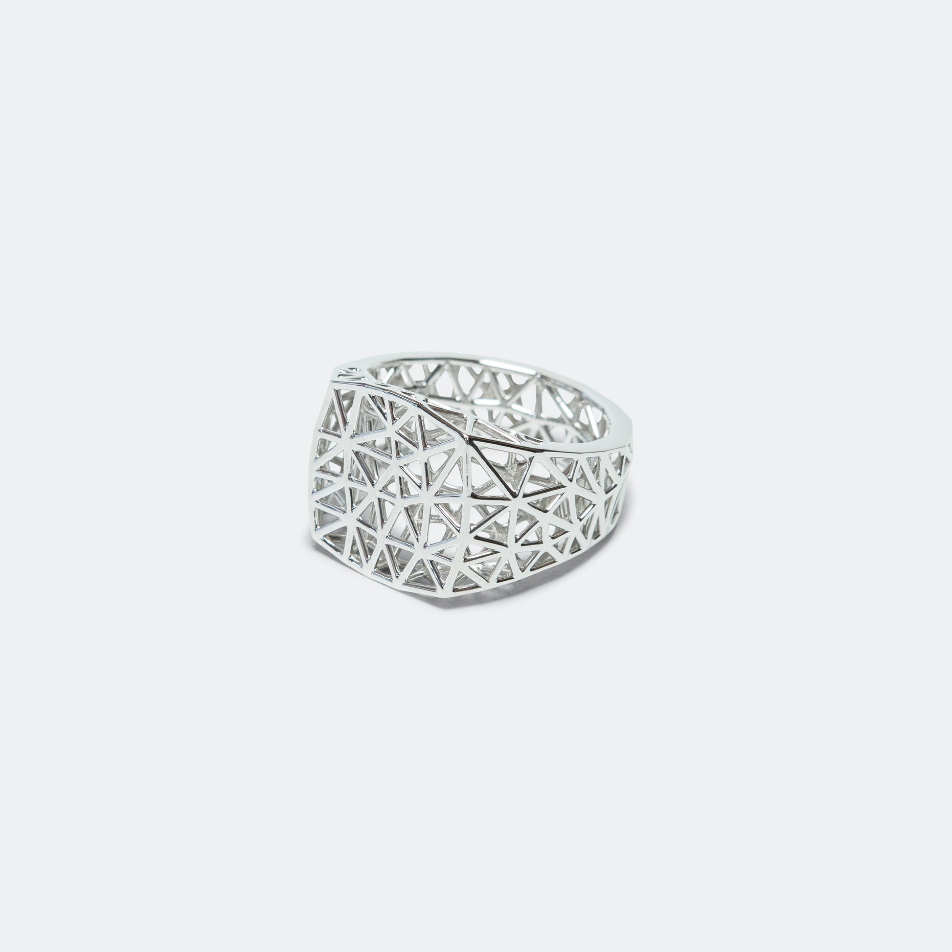 Mesh Ring - 925 Silver
