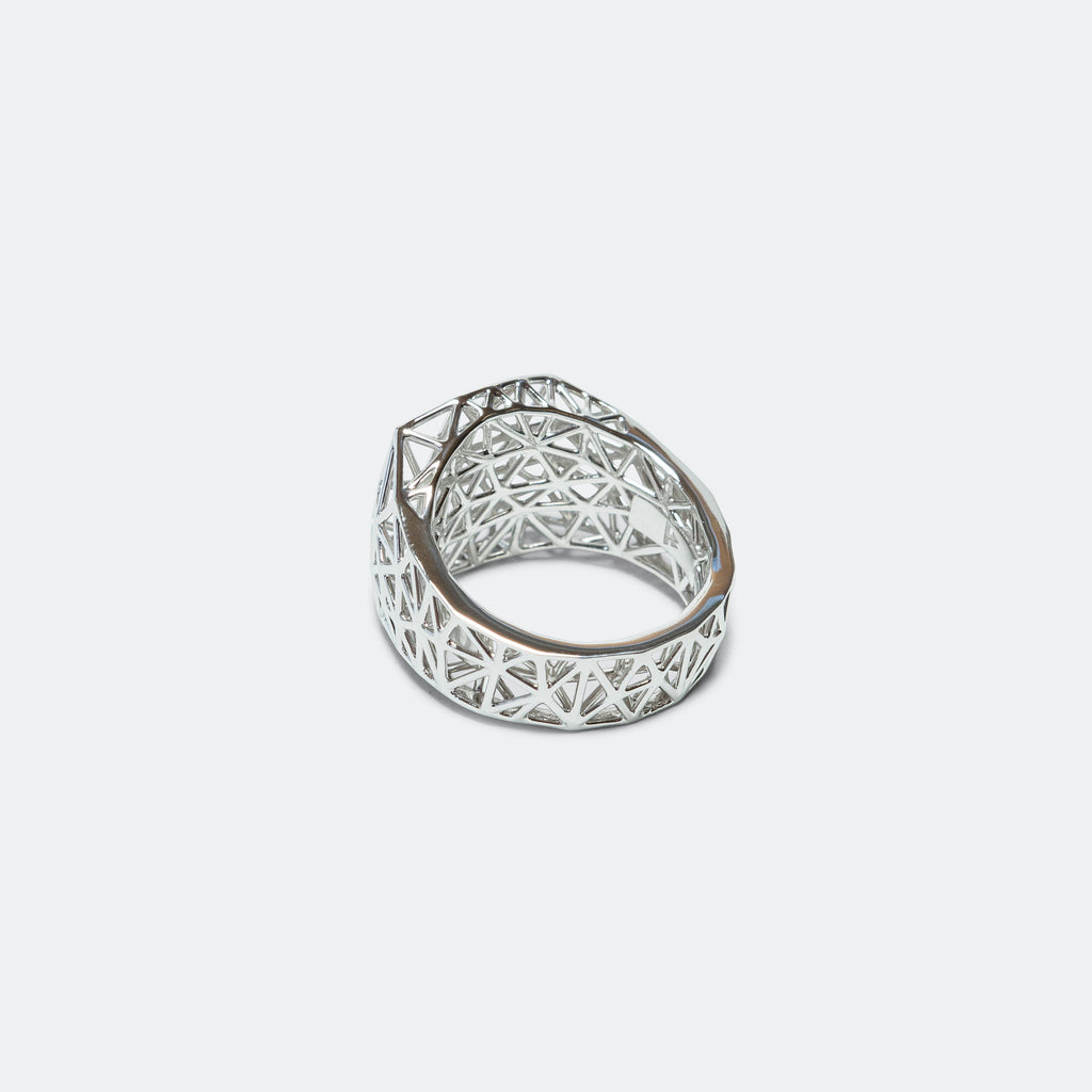 Mesh Ring - 925 Silver