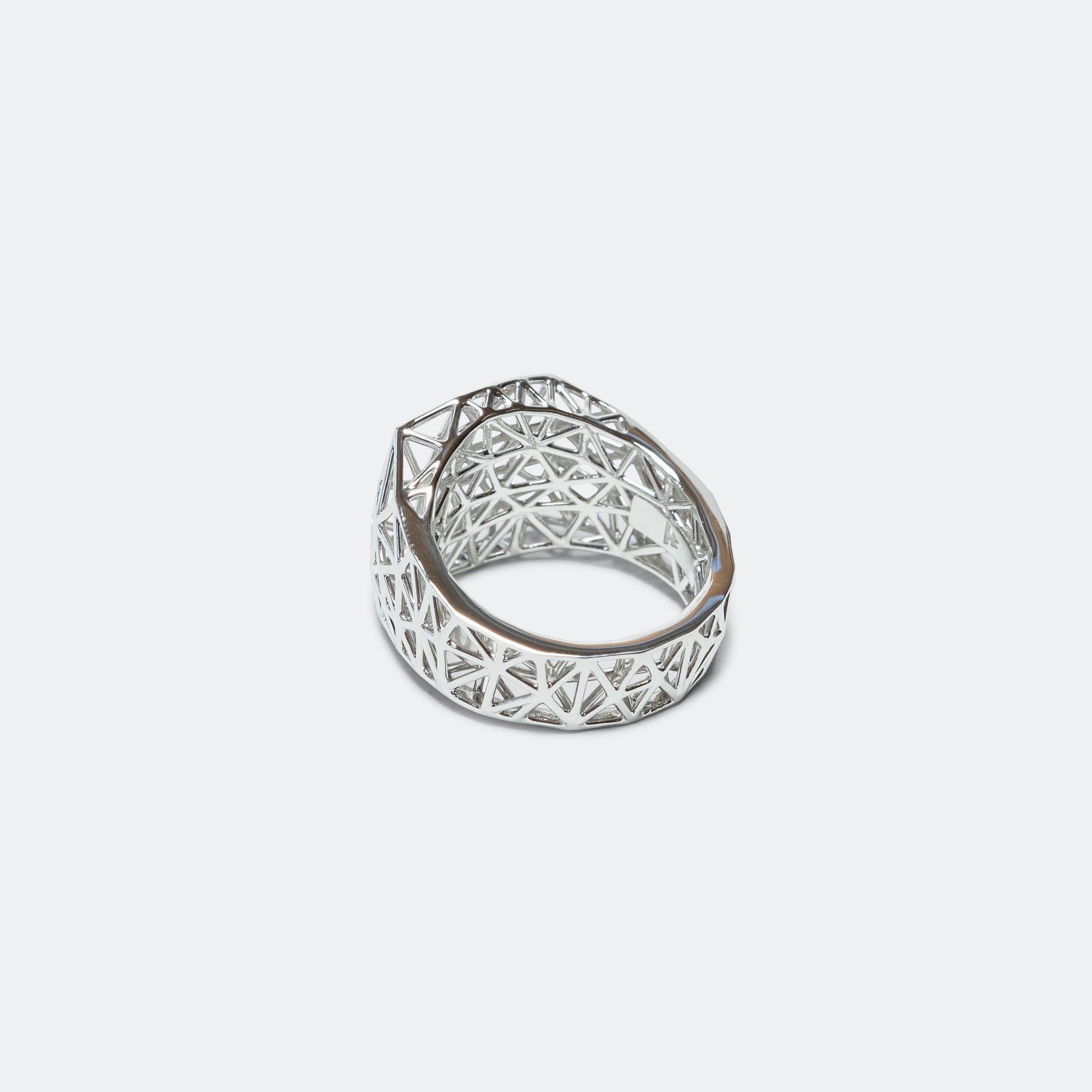 Mesh Ring - 925 Silver