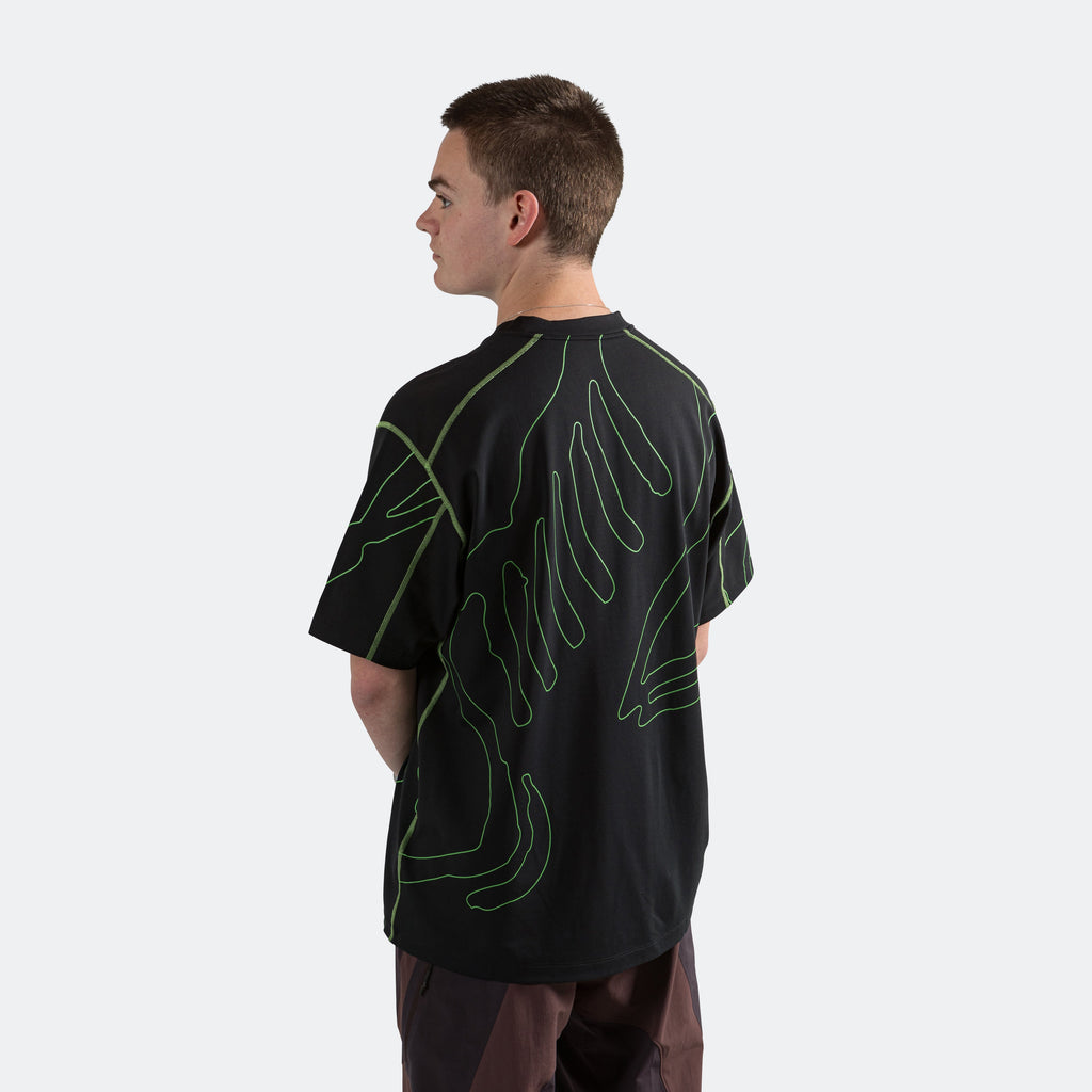 Copal SS Grotto Line Tee - Black