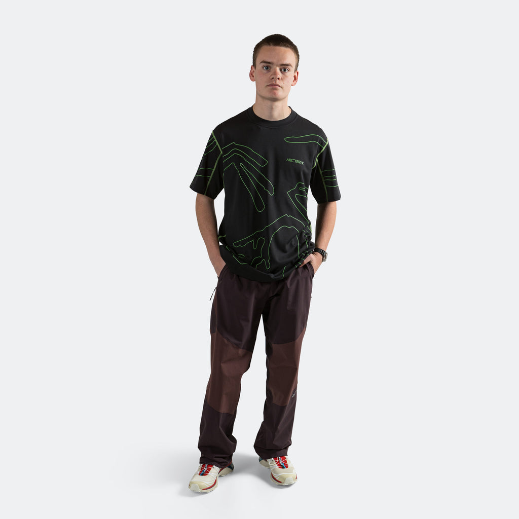 Copal SS Grotto Line Tee - Black