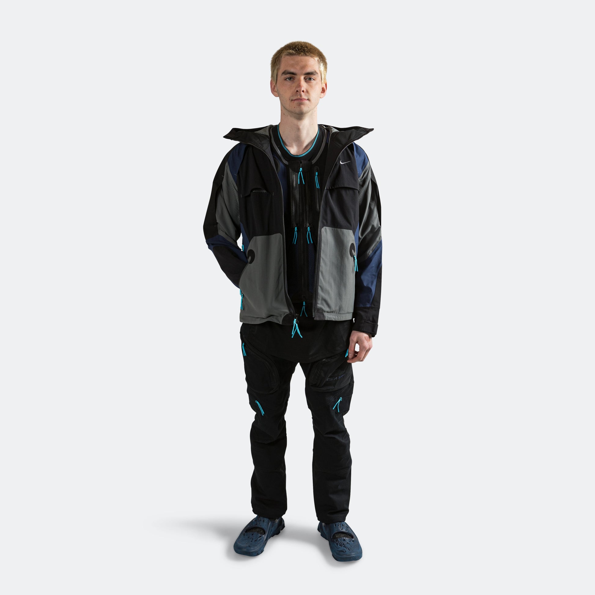 ISPA Jacket - Black/Midnight Navy