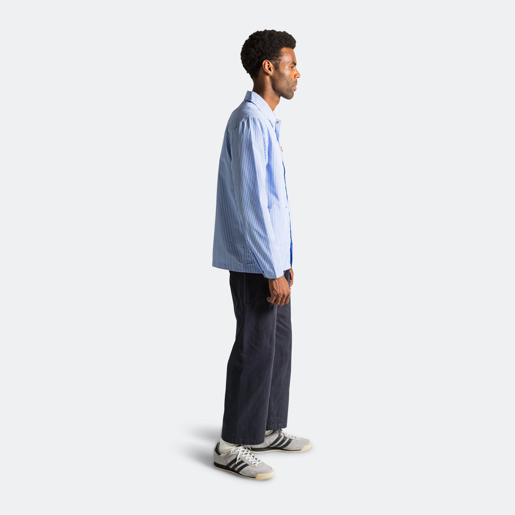 Shirting Chore Coat - Blue Stripe