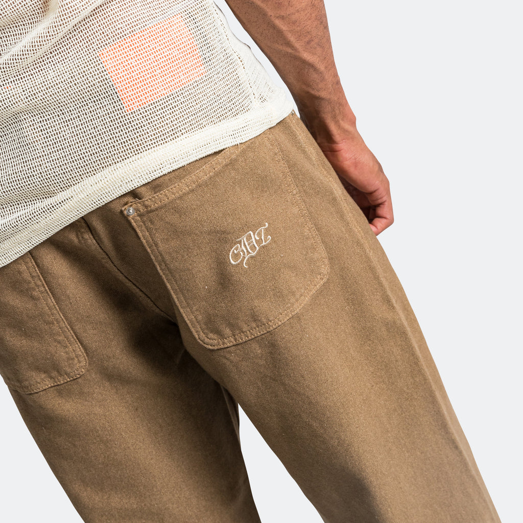 Overdyed Big Jeans - Coconut