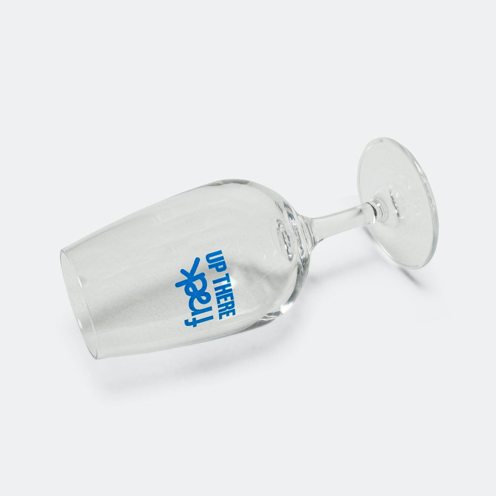 Fraek x UP THERE Wine Glass - Clear