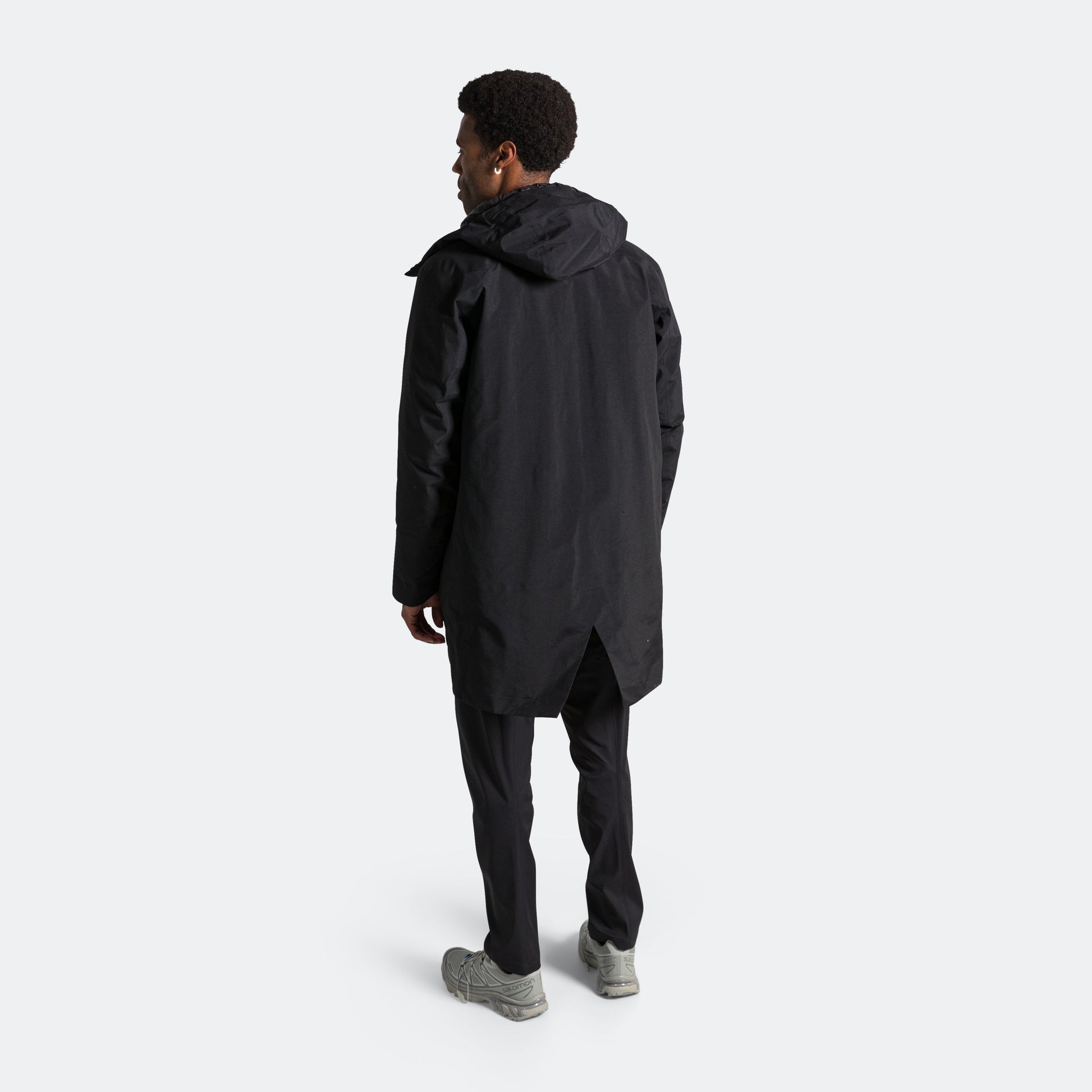 Monitor Down Coat - Black