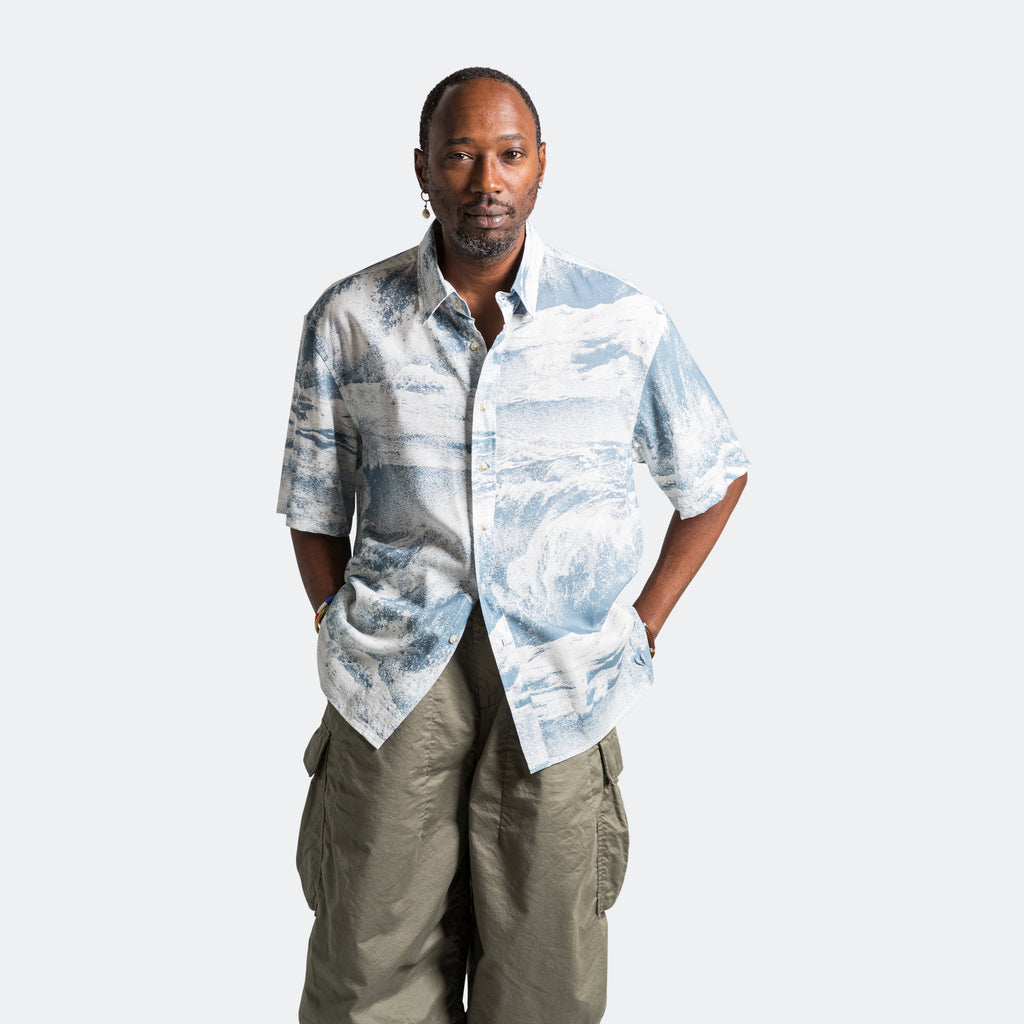 Resort Shirt - Wave Print