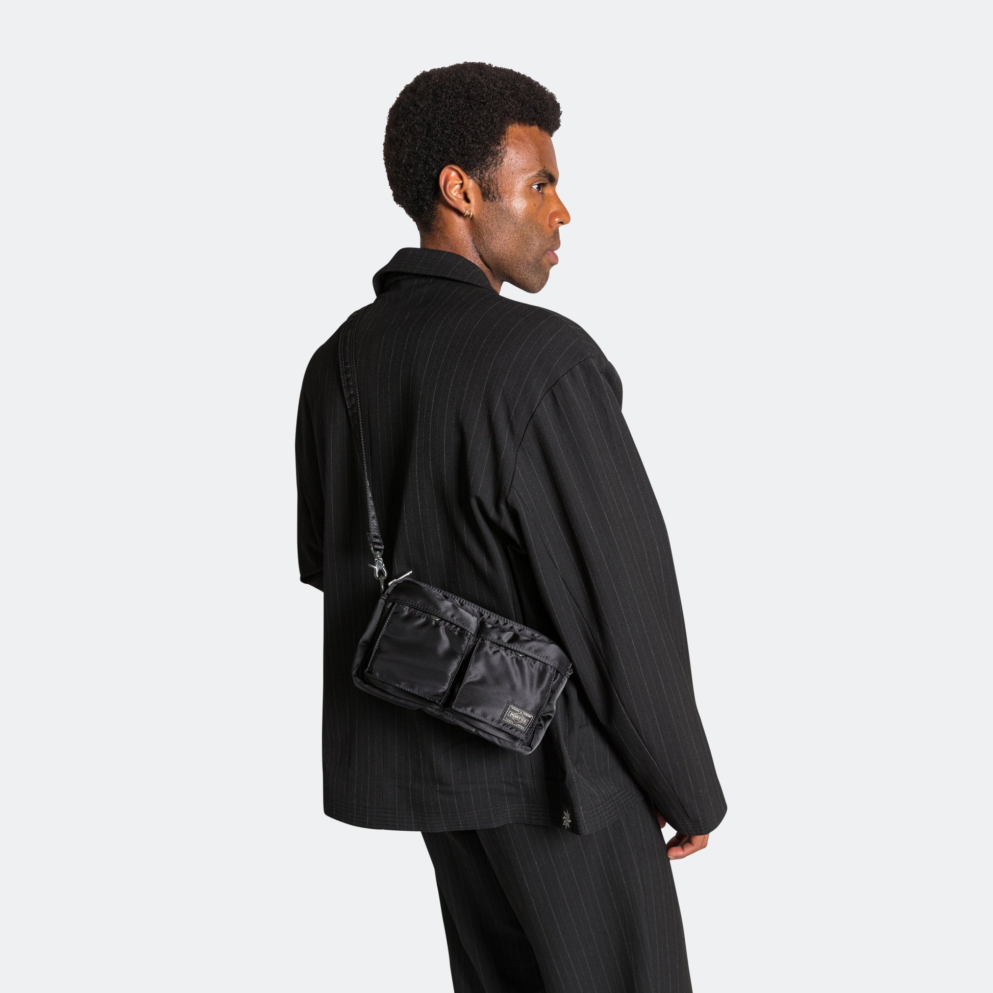 Tanker Shoulder Bag - Black